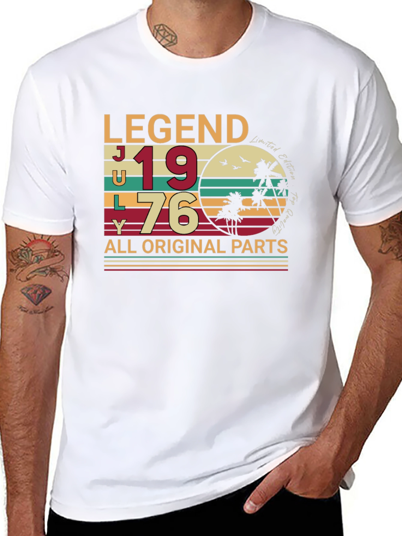 Legend July 1976 All Original Parts T-Shirt