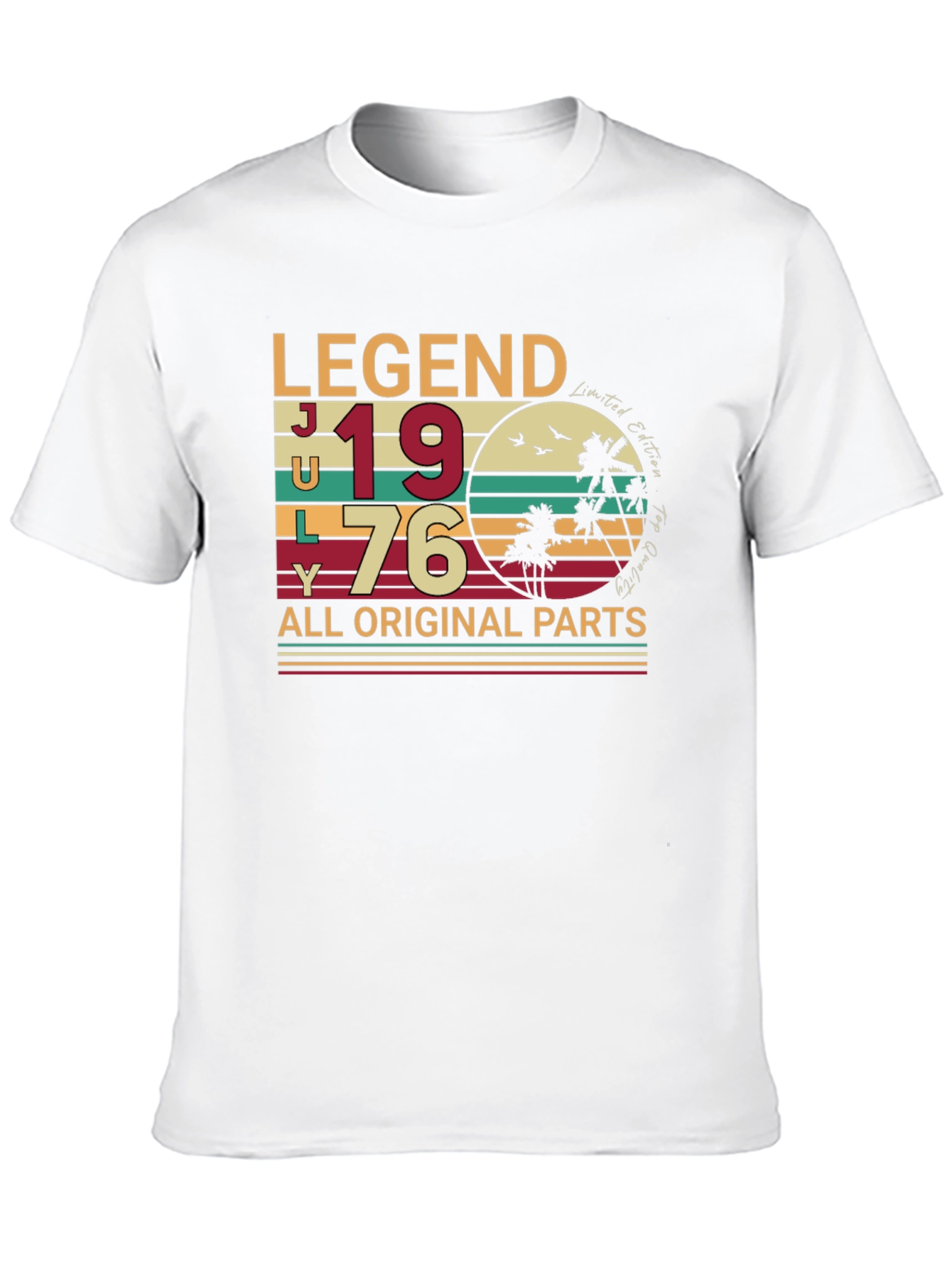 Legend July 1976 All Original Parts T-Shirt