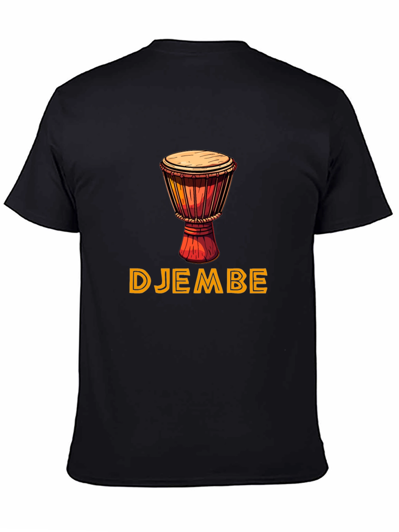 Djembe Drum Graphic Tee - Unique Music Lover Gift