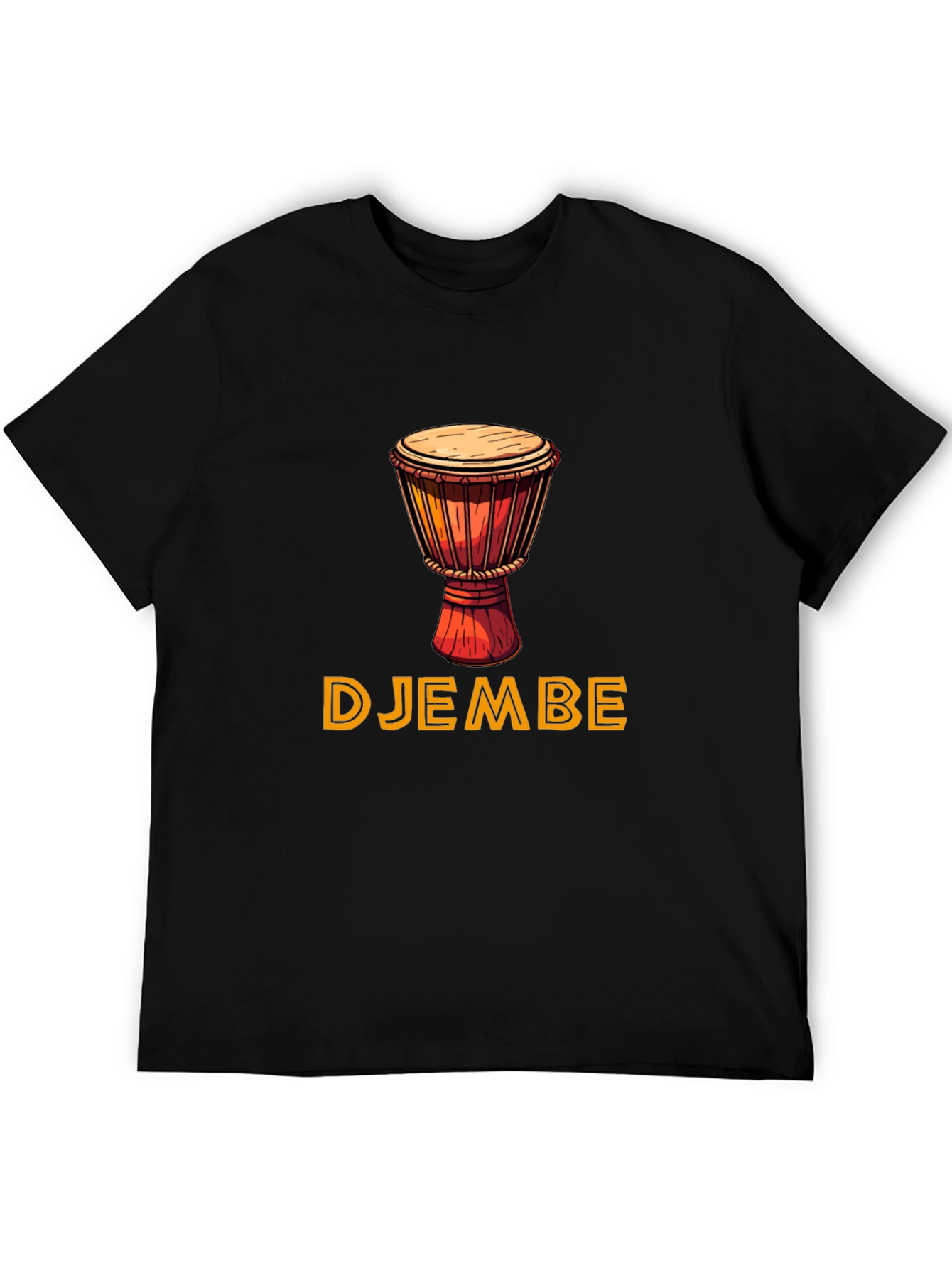Djembe Drum Graphic Tee - Unique Music Lover Gift