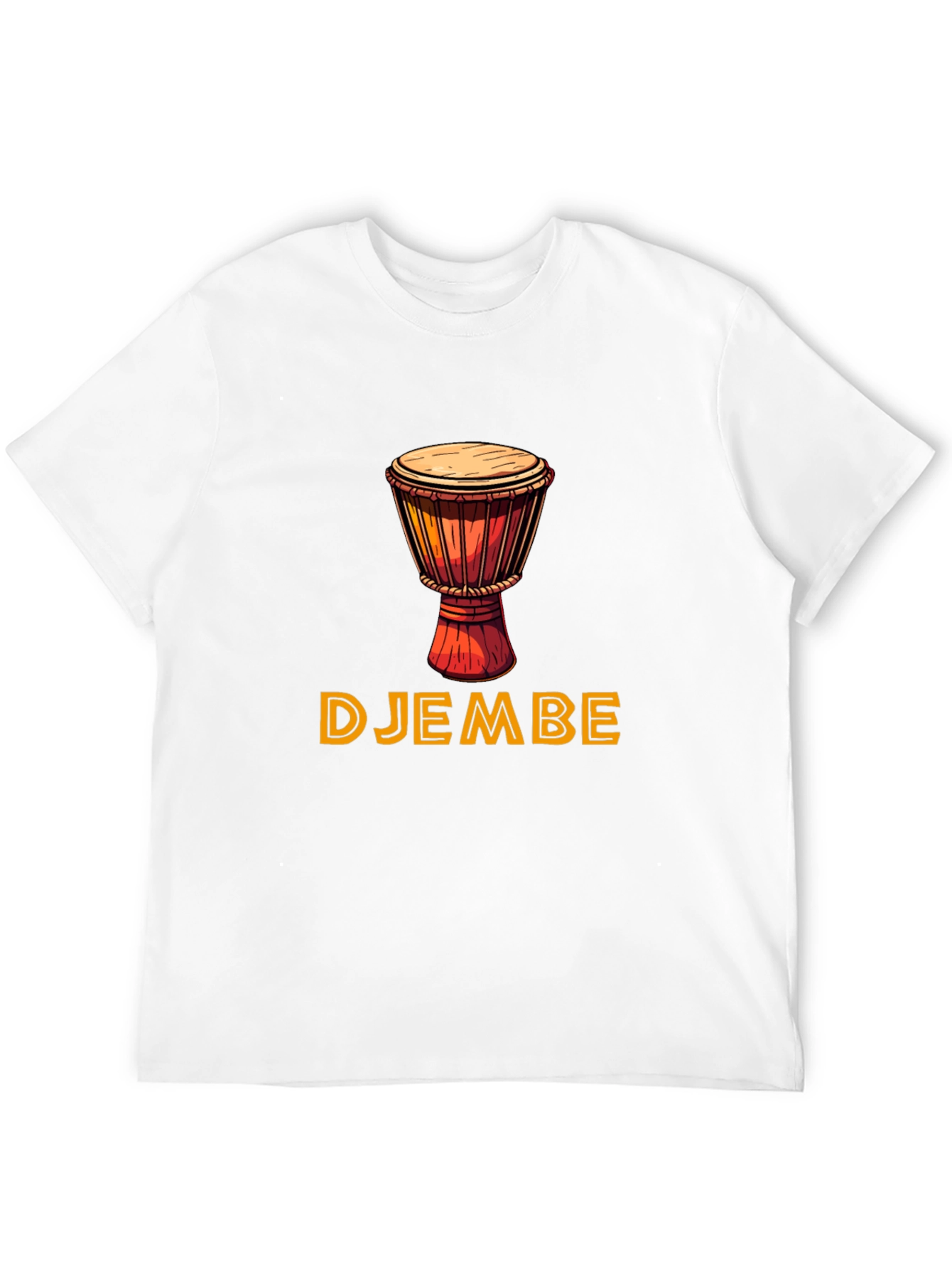 Djembe Drum Graphic Tee - Unique Music Lover Gift