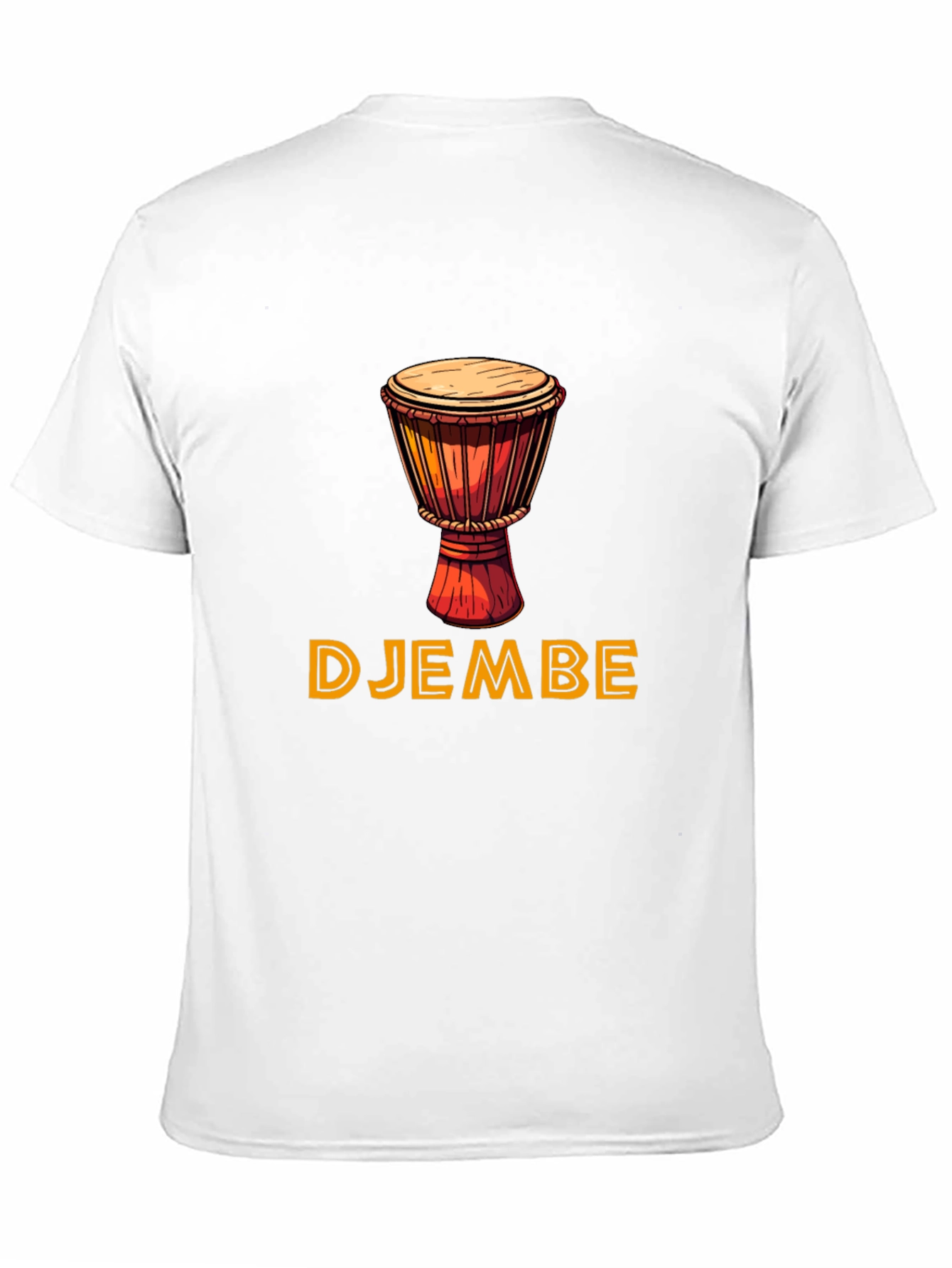 Djembe Drum Graphic Tee - Unique Music Lover Gift