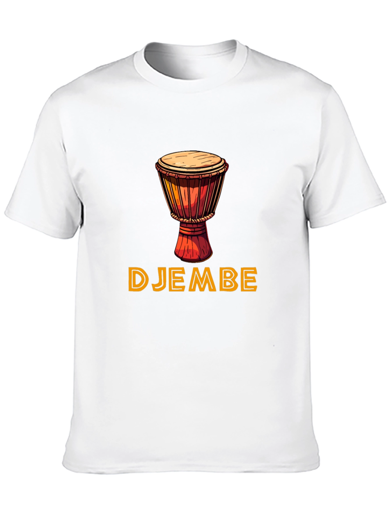 Djembe Drum Graphic Tee - Unique Music Lover Gift