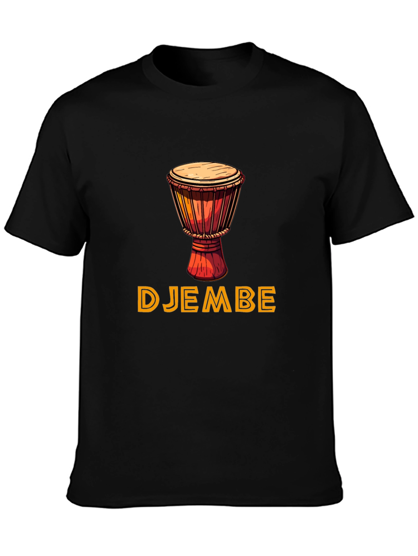 Djembe Drum Graphic Tee - Unique Music Lover Gift