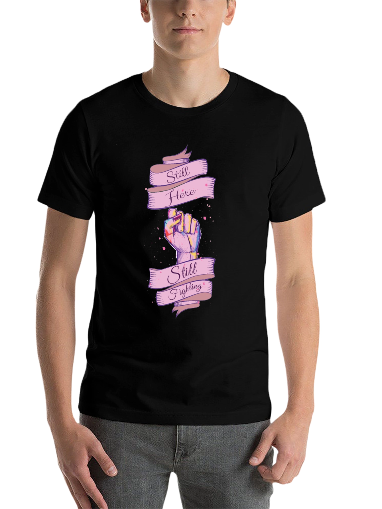 Still Here Still Fighting Graphic T-Shirt