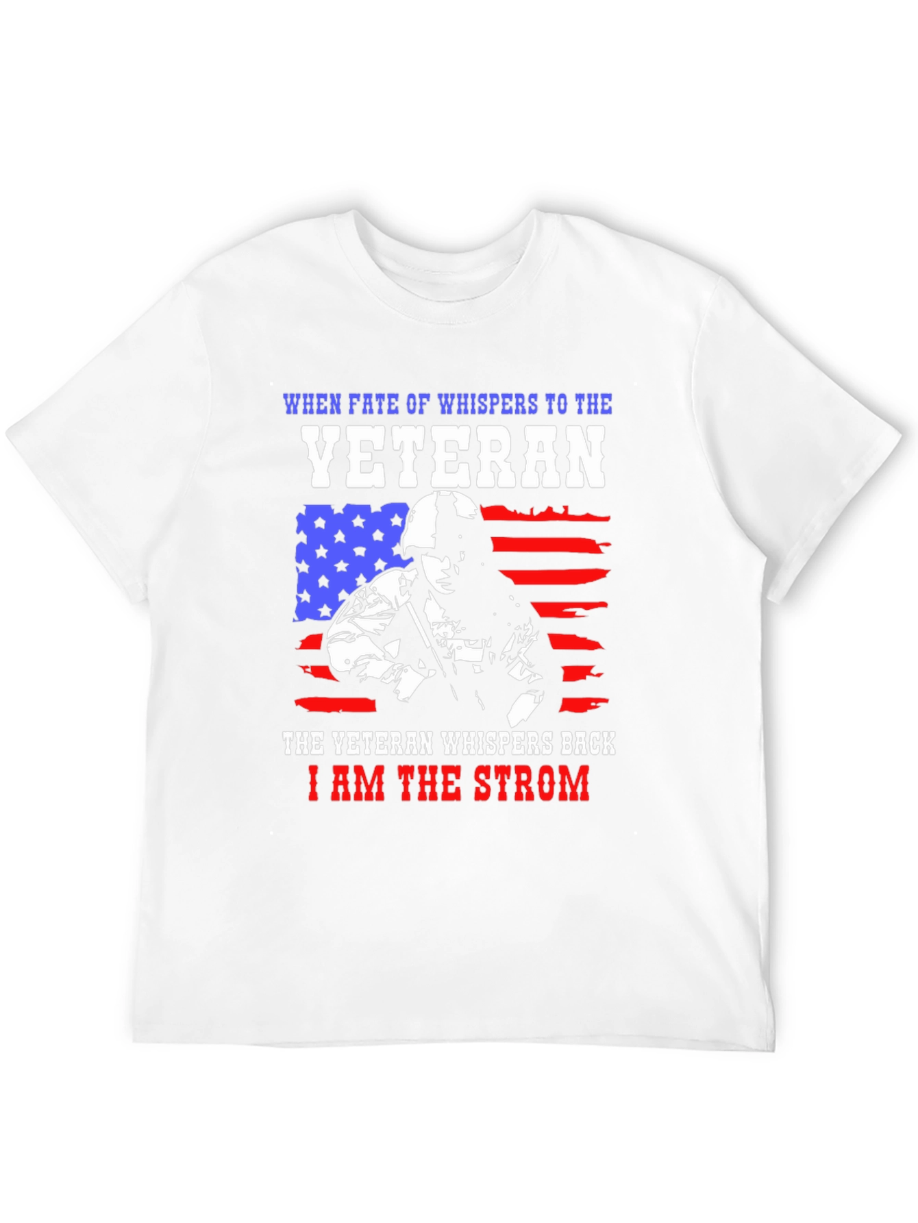 Veteran Tribute Graphic Tee - I am the Strom
