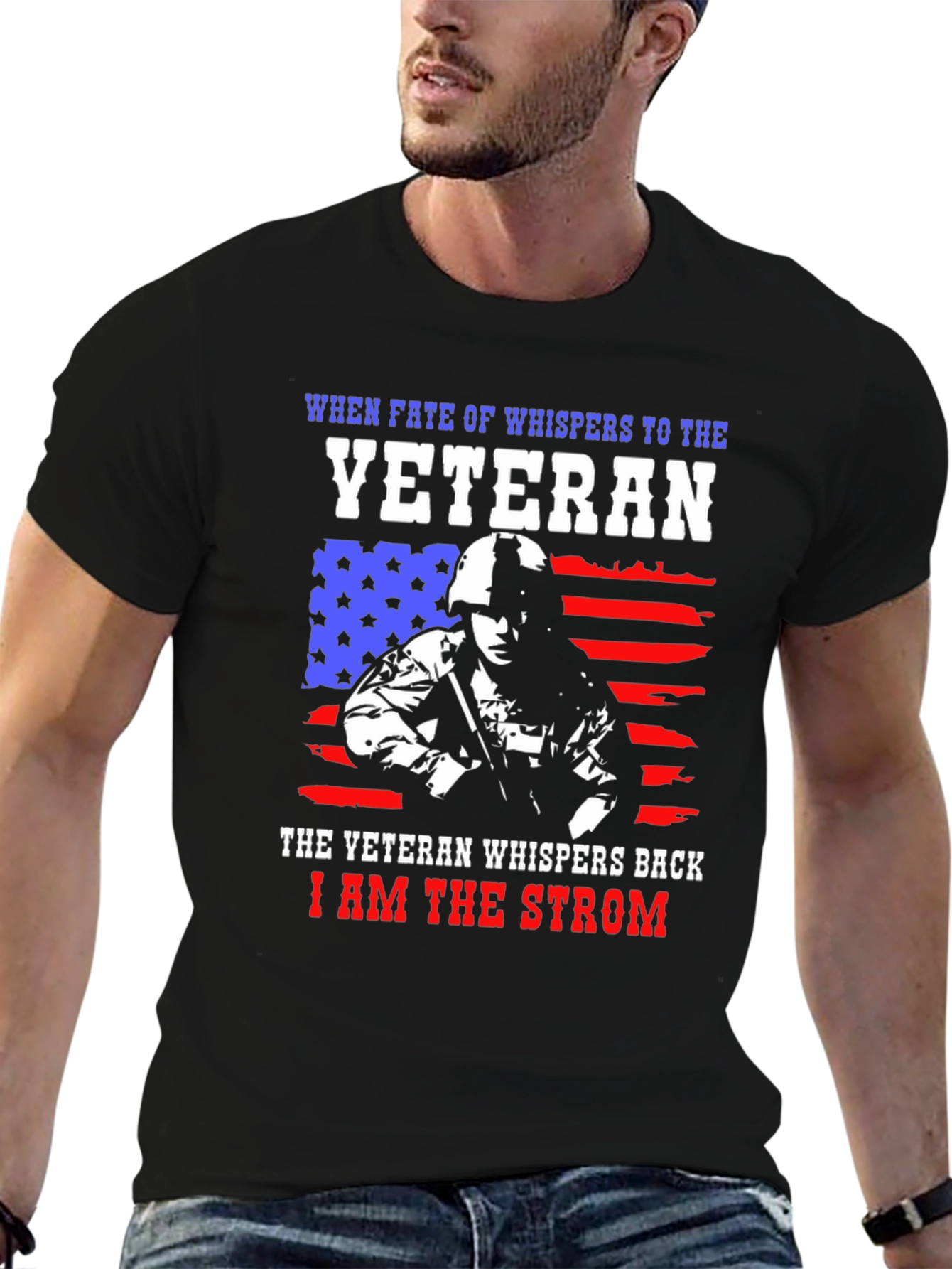 Veteran Tribute Graphic Tee - I am the Strom