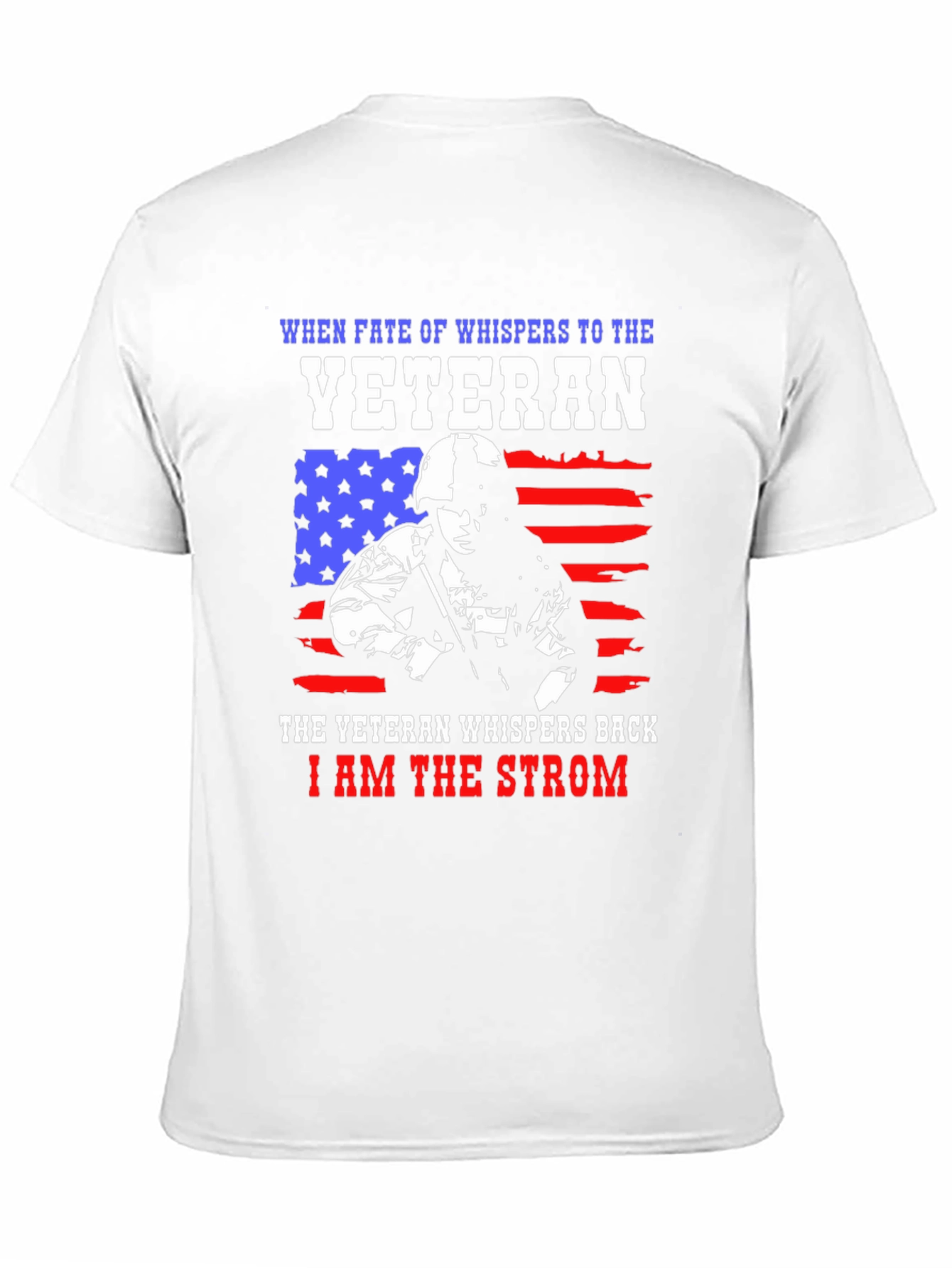 Veteran Tribute Graphic Tee - I am the Strom
