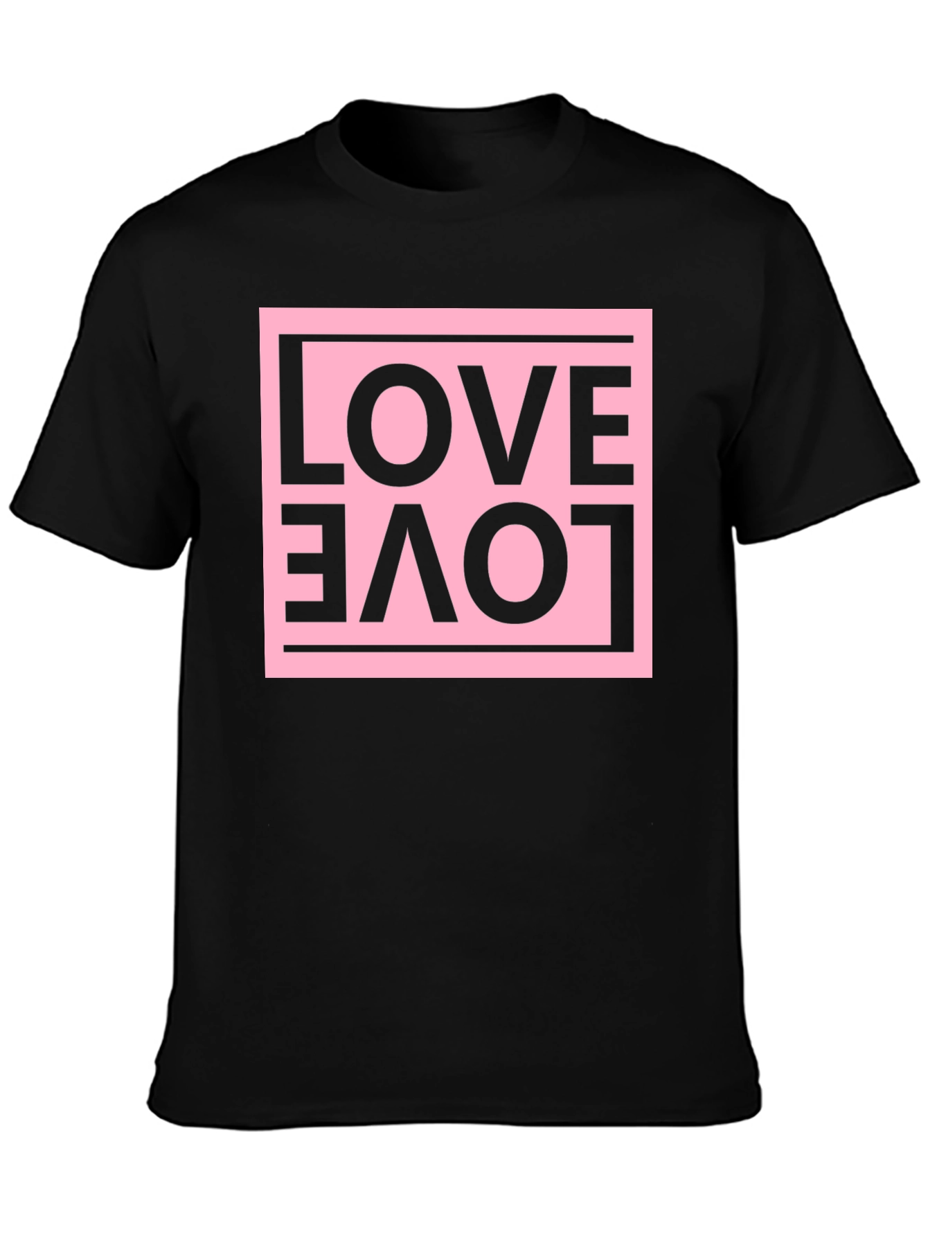 Love Graphic Tee - Upside Down Design