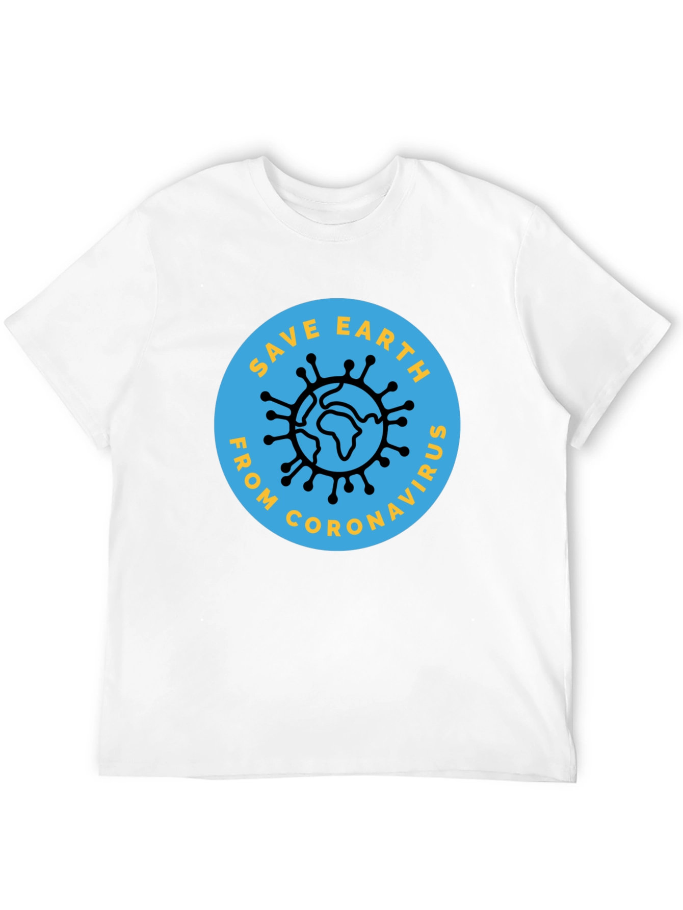 Save Earth From Coronavirus Graphic Tee