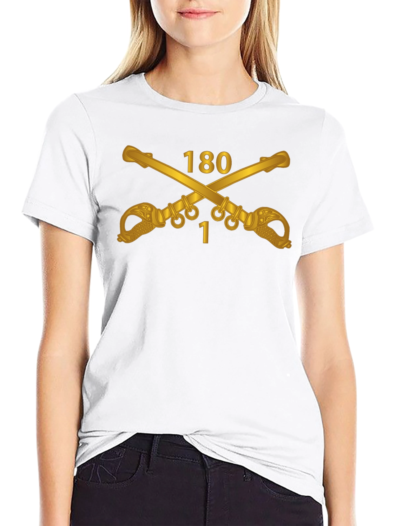 180th Cavalry Regiment T-Shirt - Black
