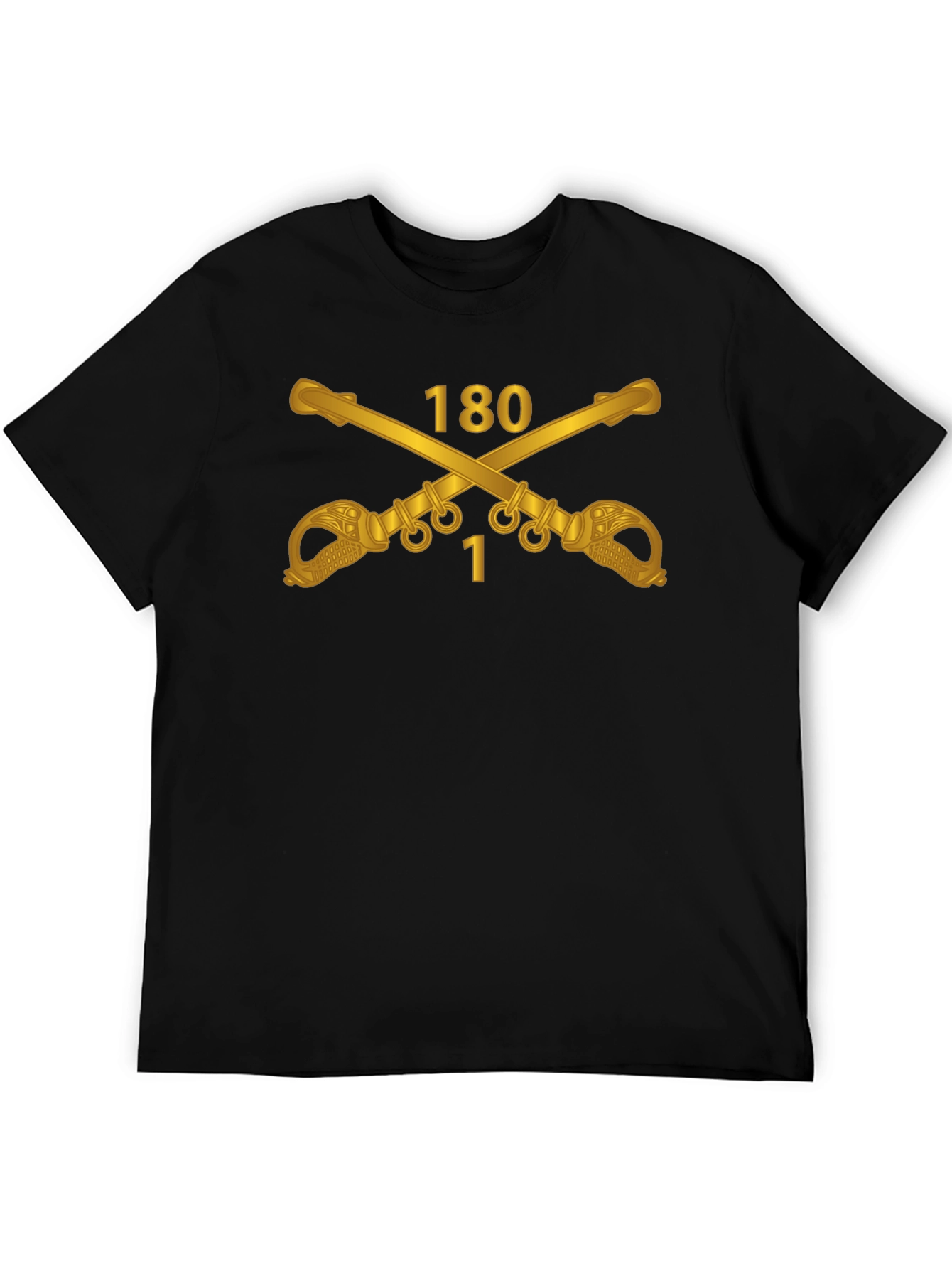 180th Cavalry Regiment T-Shirt - Black