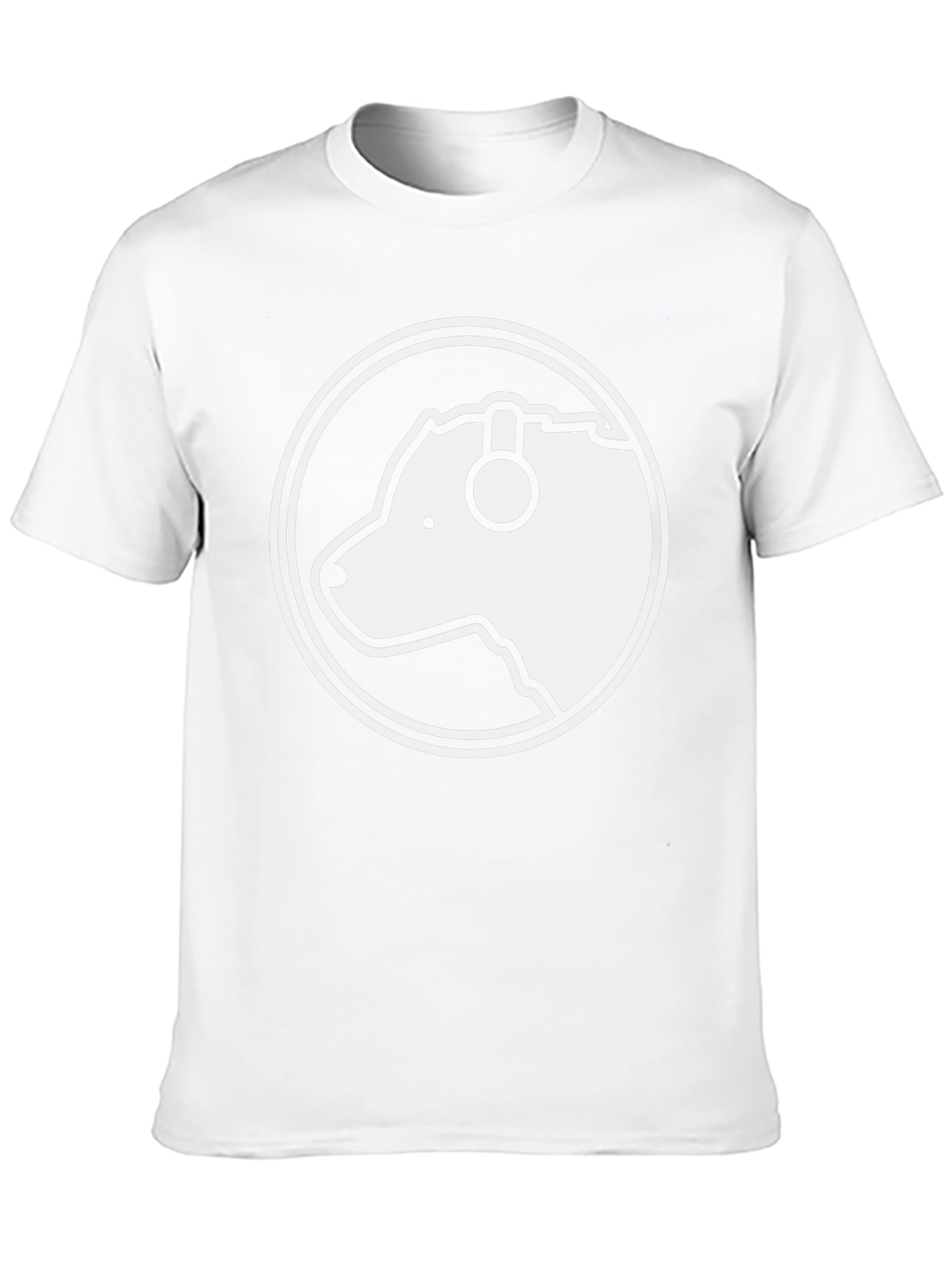 Bear Headphone Tee - Black Cotton Graphic T-Shirt