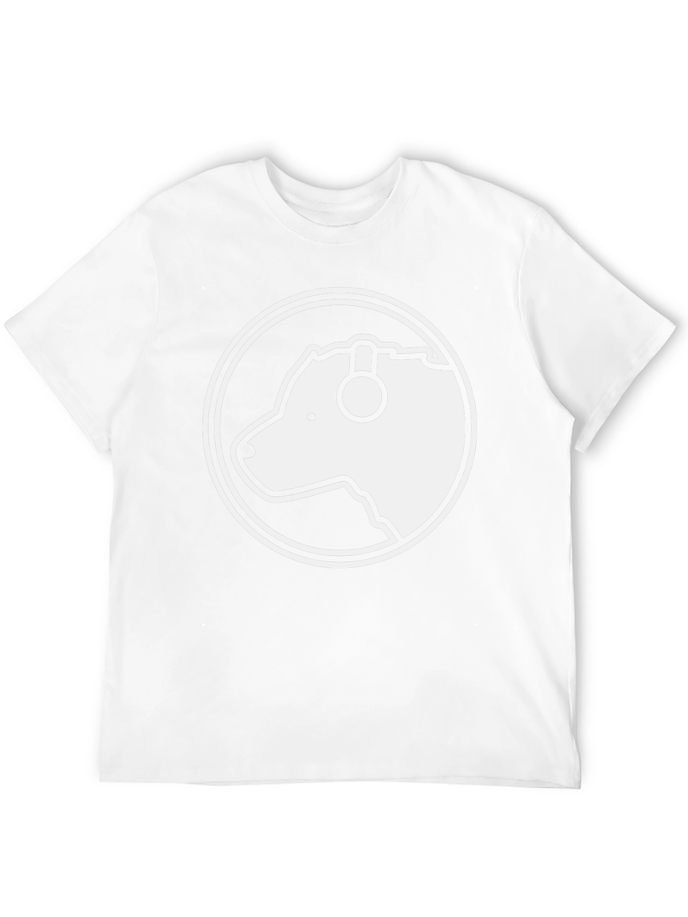 Bear Headphone Tee - Black Cotton Graphic T-Shirt