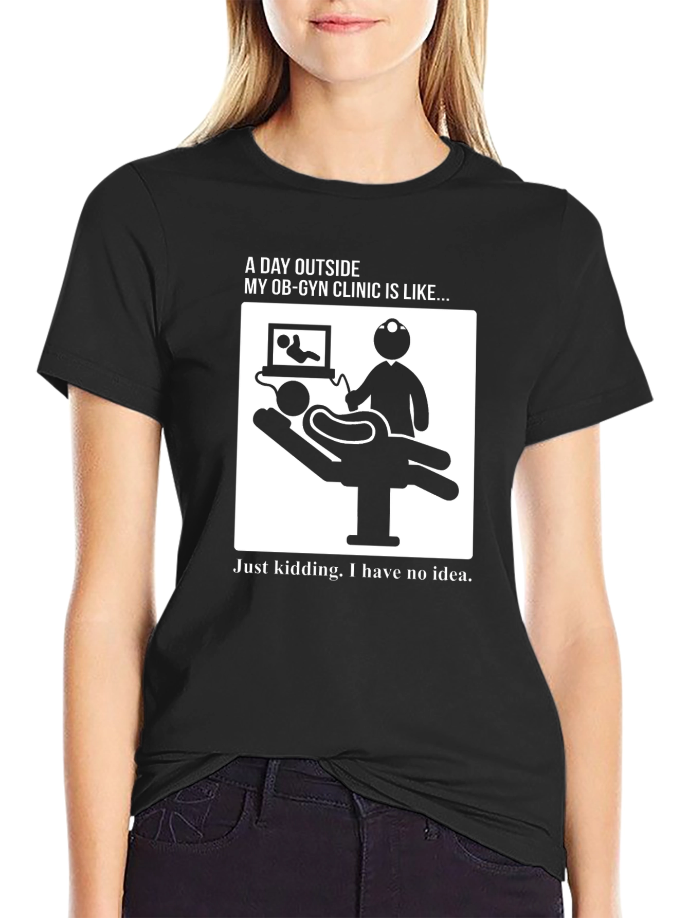 OB-GYN Clinic Humor T-Shirt Unisex