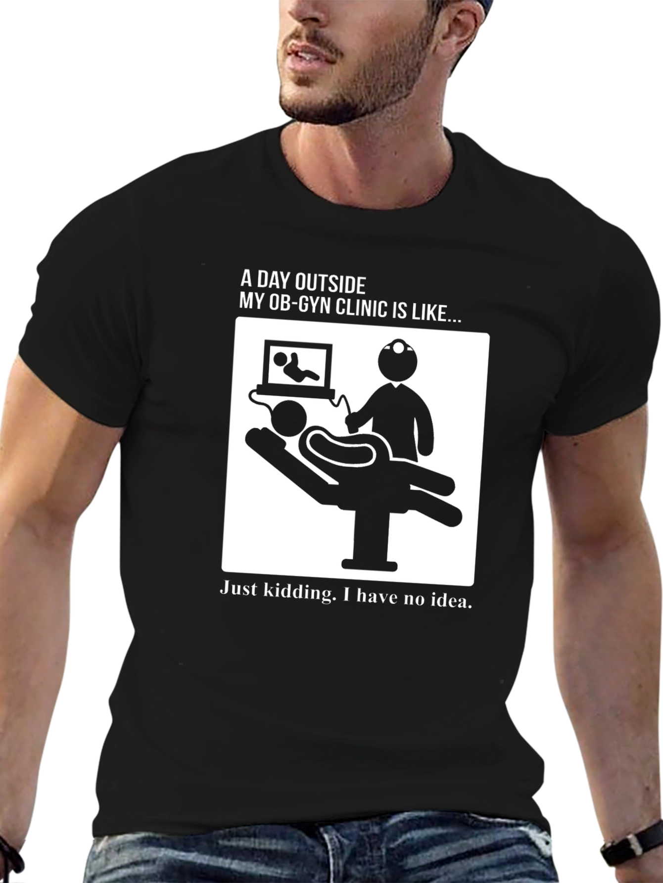 OB-GYN Clinic Humor T-Shirt Unisex