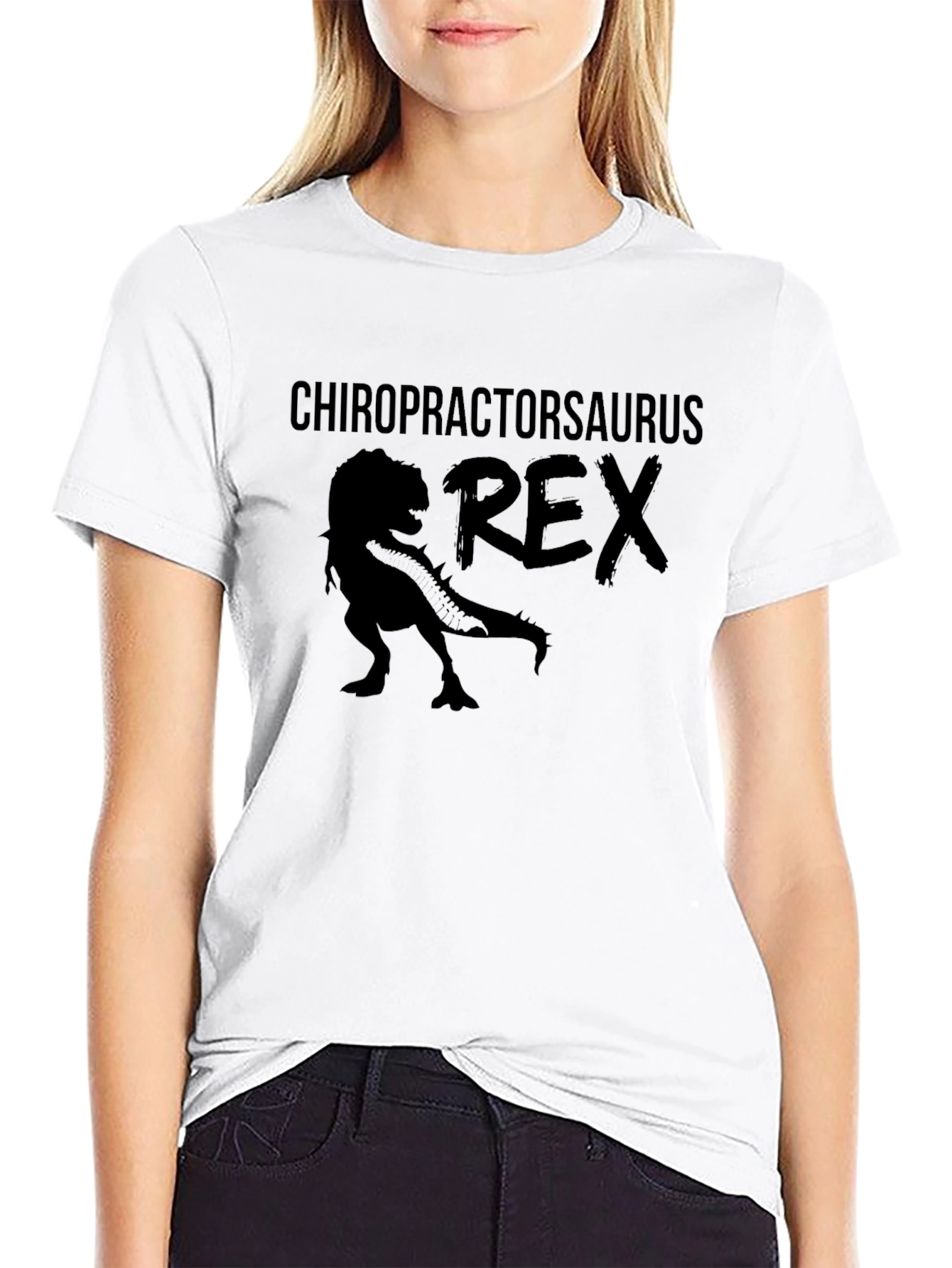 Chiropractorsaurus Rex Graphic T-Shirt