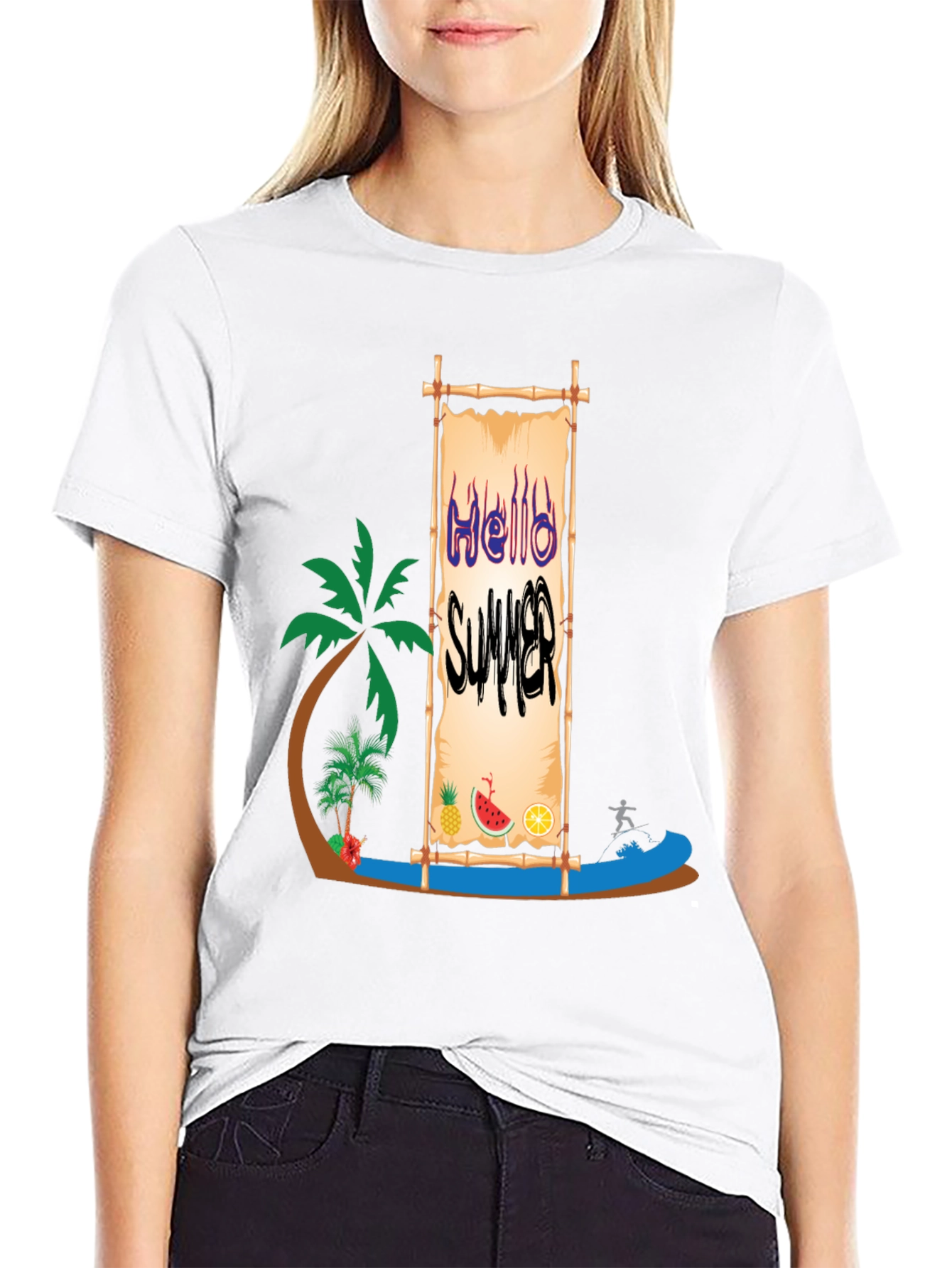 Hello Summer Graphic Tee