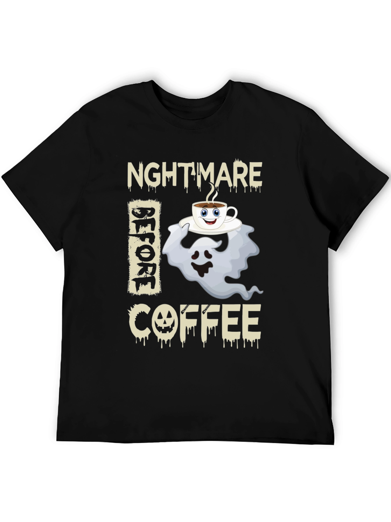 Nightmare Before Coffee Halloween T-Shirt
