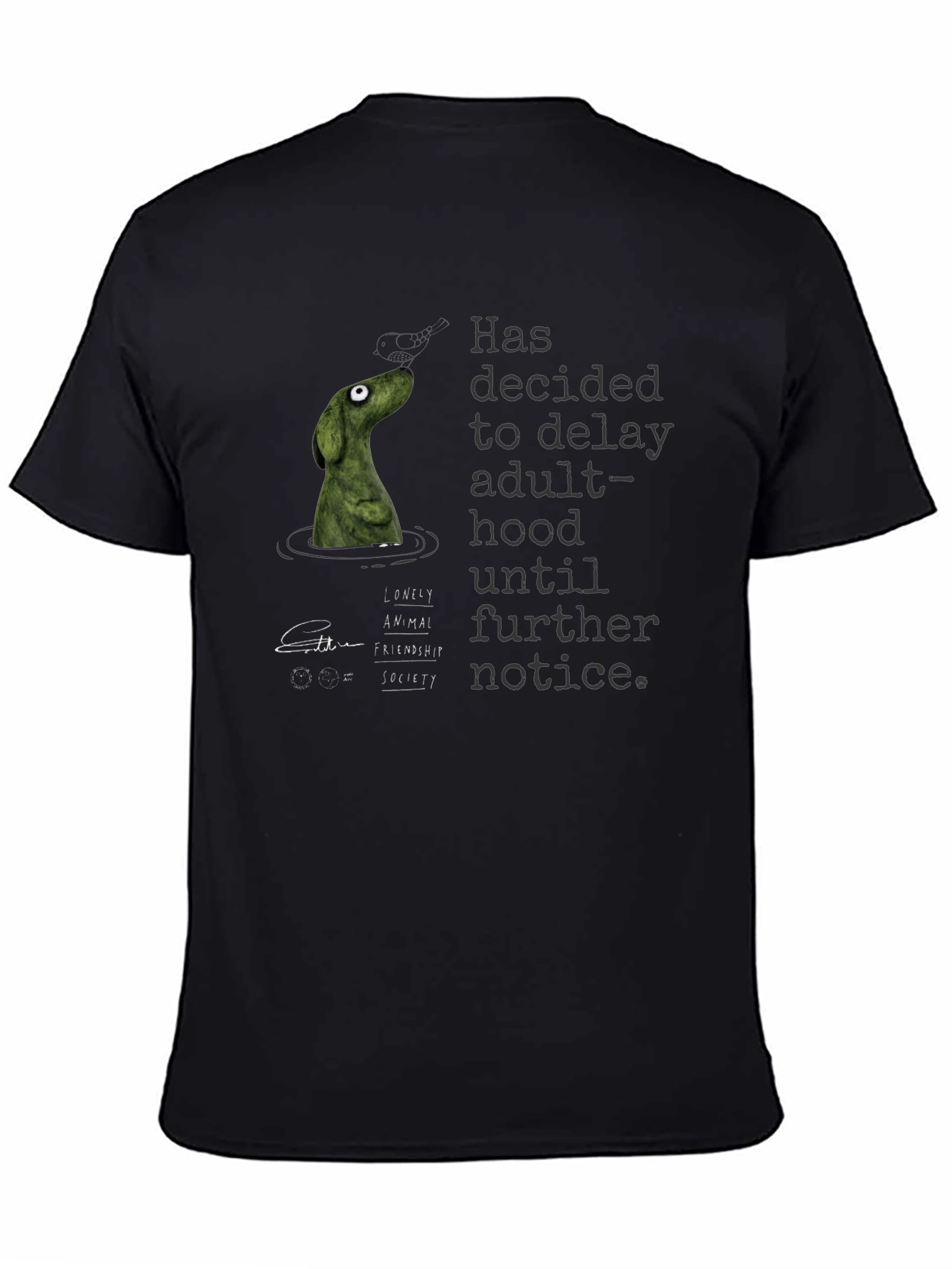 Dog Delaying Adulthood Graphic Tee