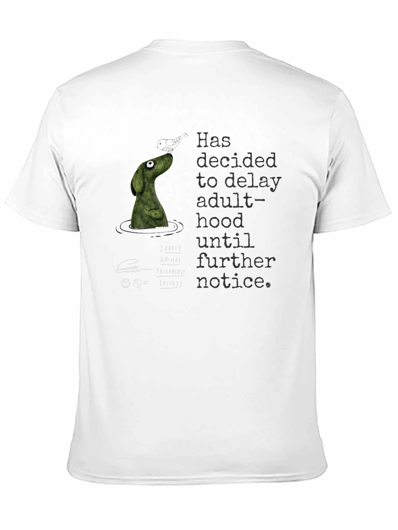 Dog Delaying Adulthood Graphic Tee