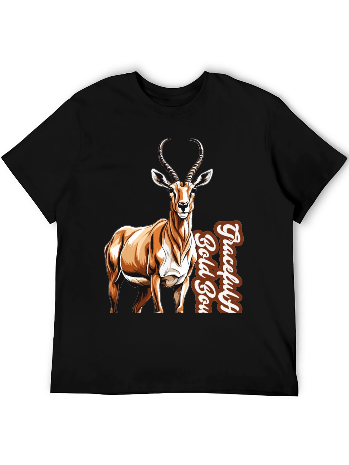 Graceful Bold Boy Springbok Graphic Tee