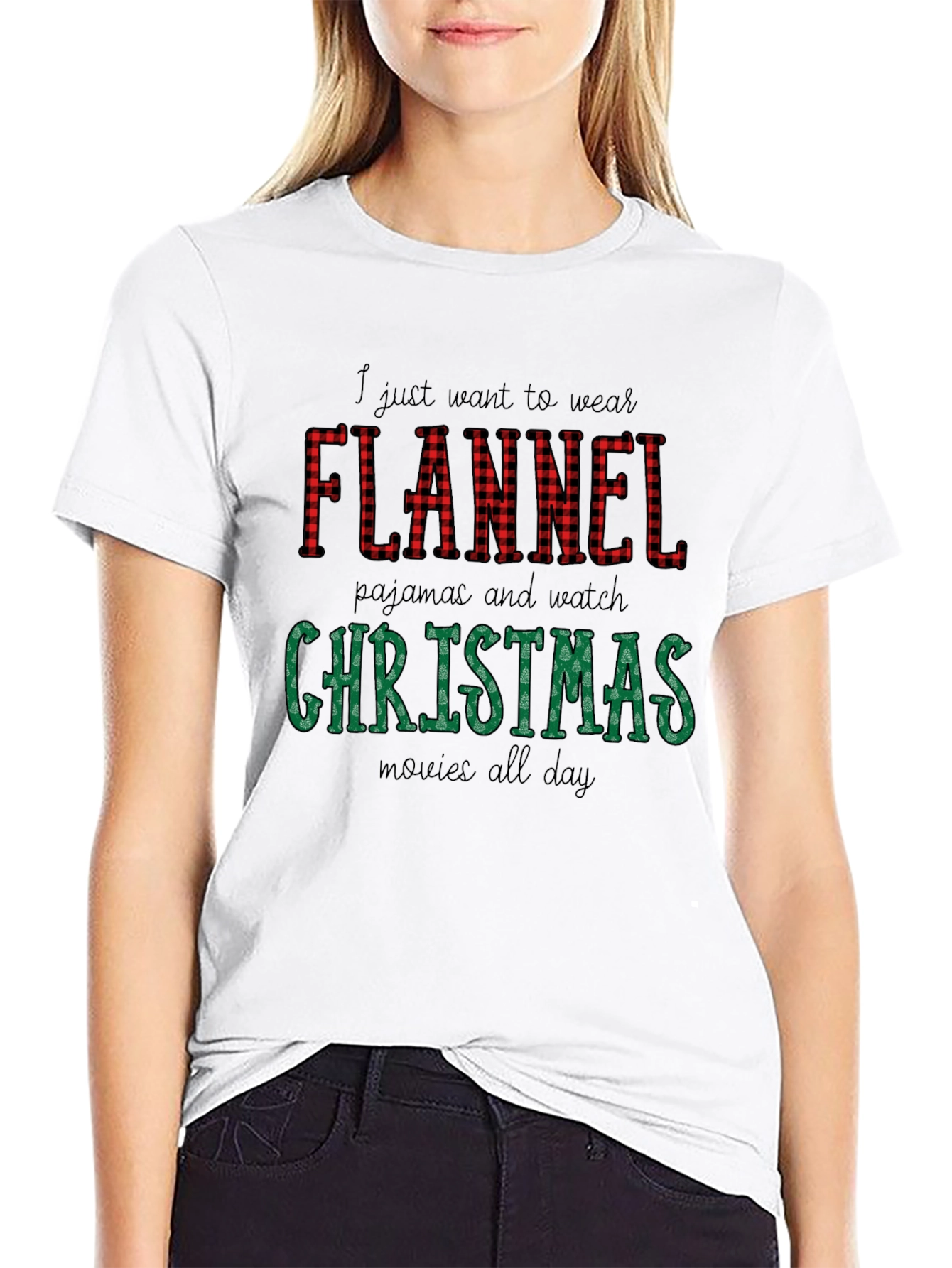 Flannel Christmas Movie Shirt