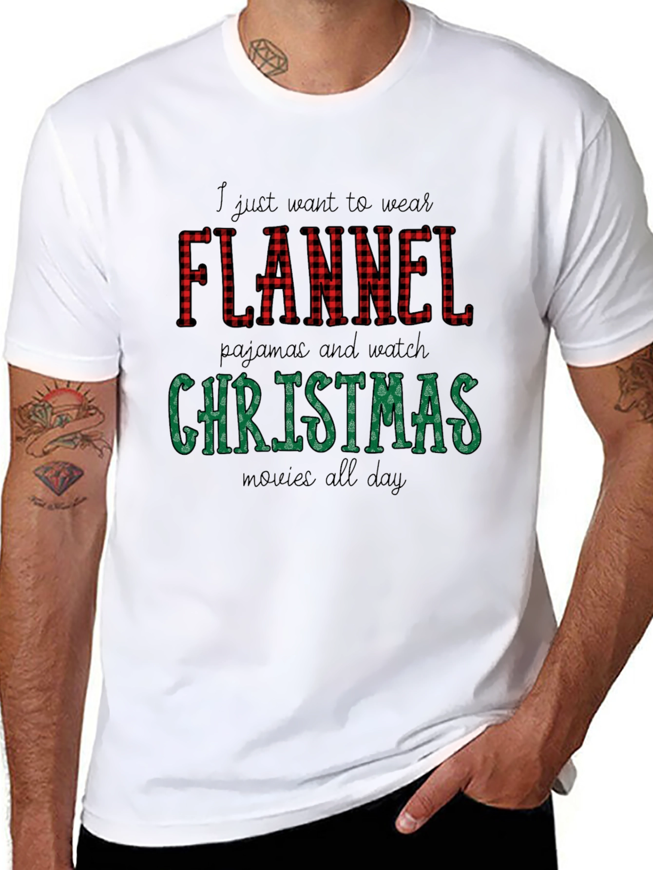 Flannel Christmas Movie Shirt