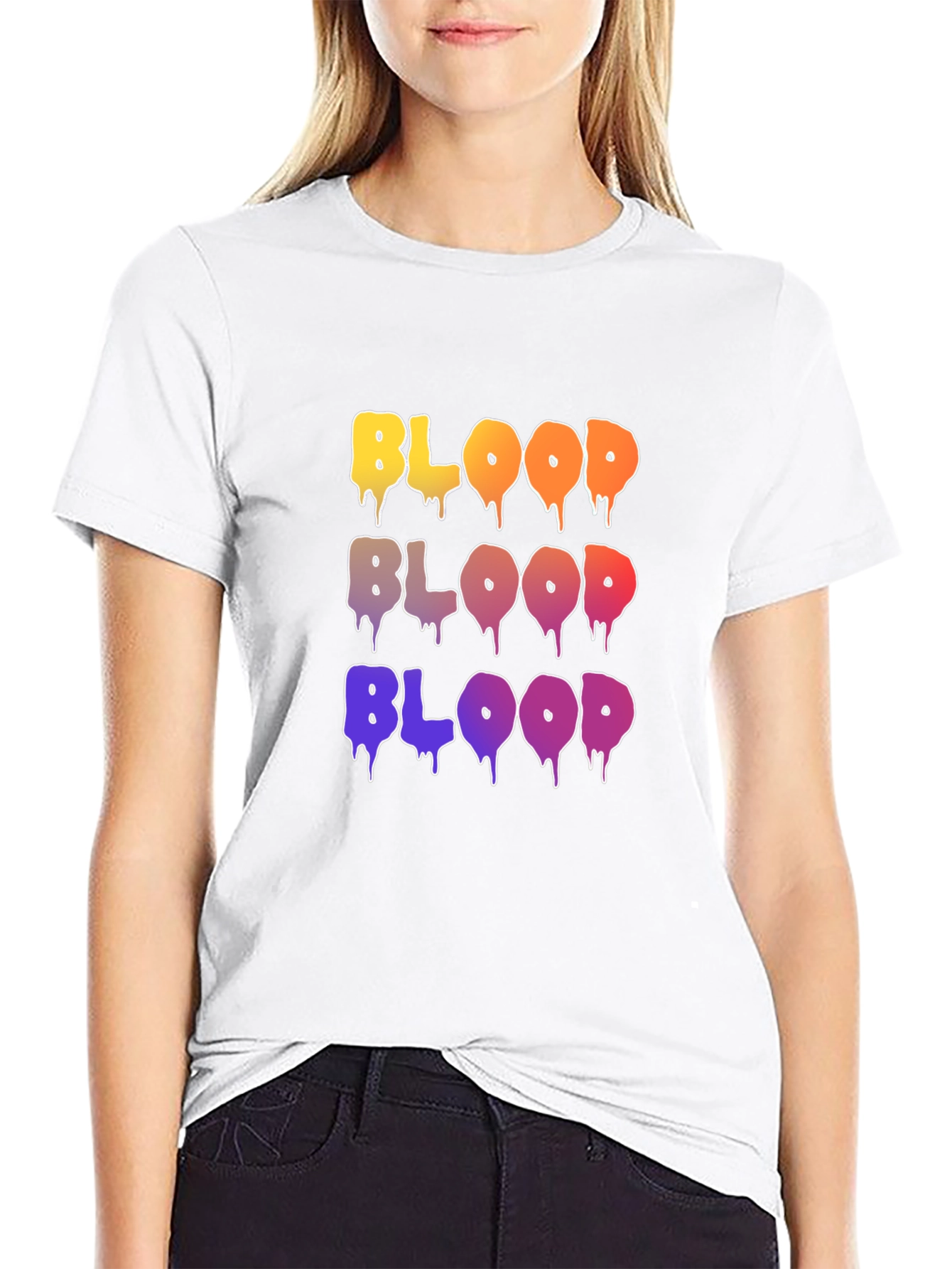 Gradient Blood T-Shirt