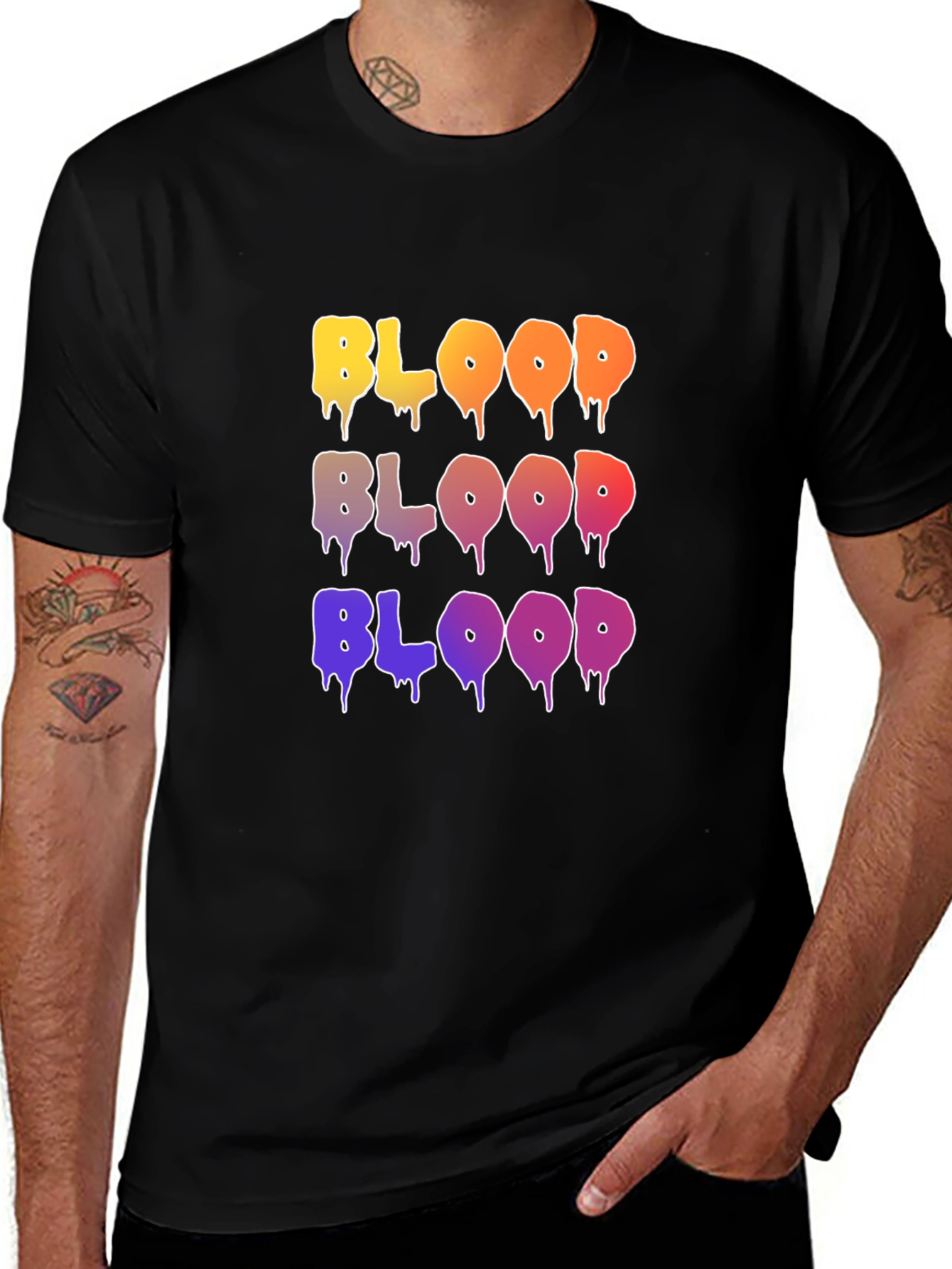 Gradient Blood T-Shirt