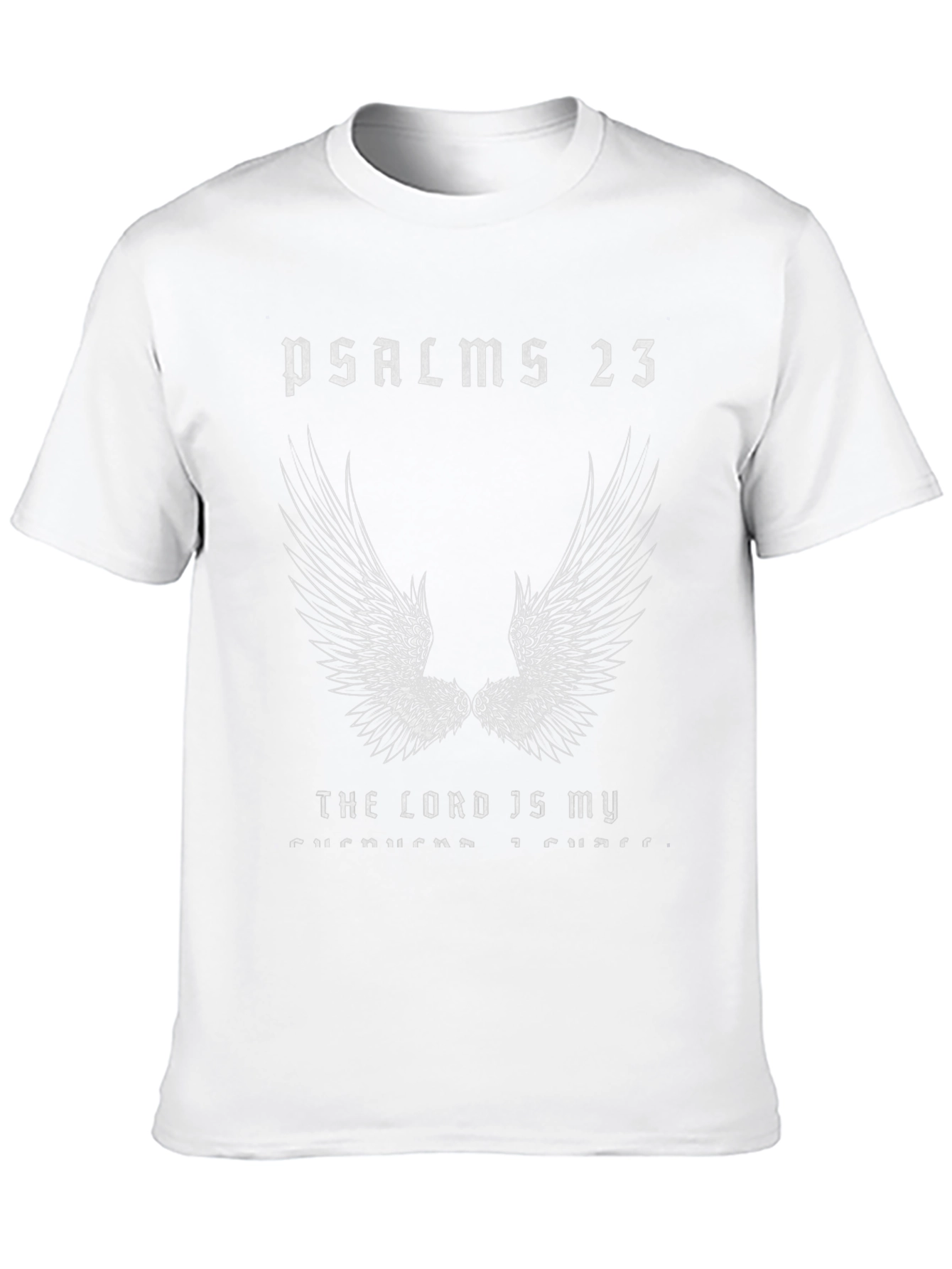 Psalms 23 Graphic T-Shirt - Christian Apparel