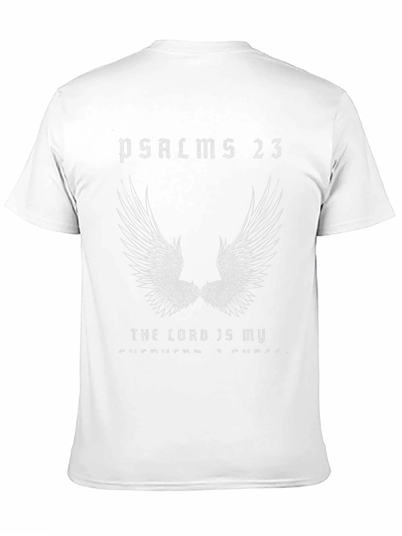 Psalms 23 Graphic T-Shirt - Christian Apparel