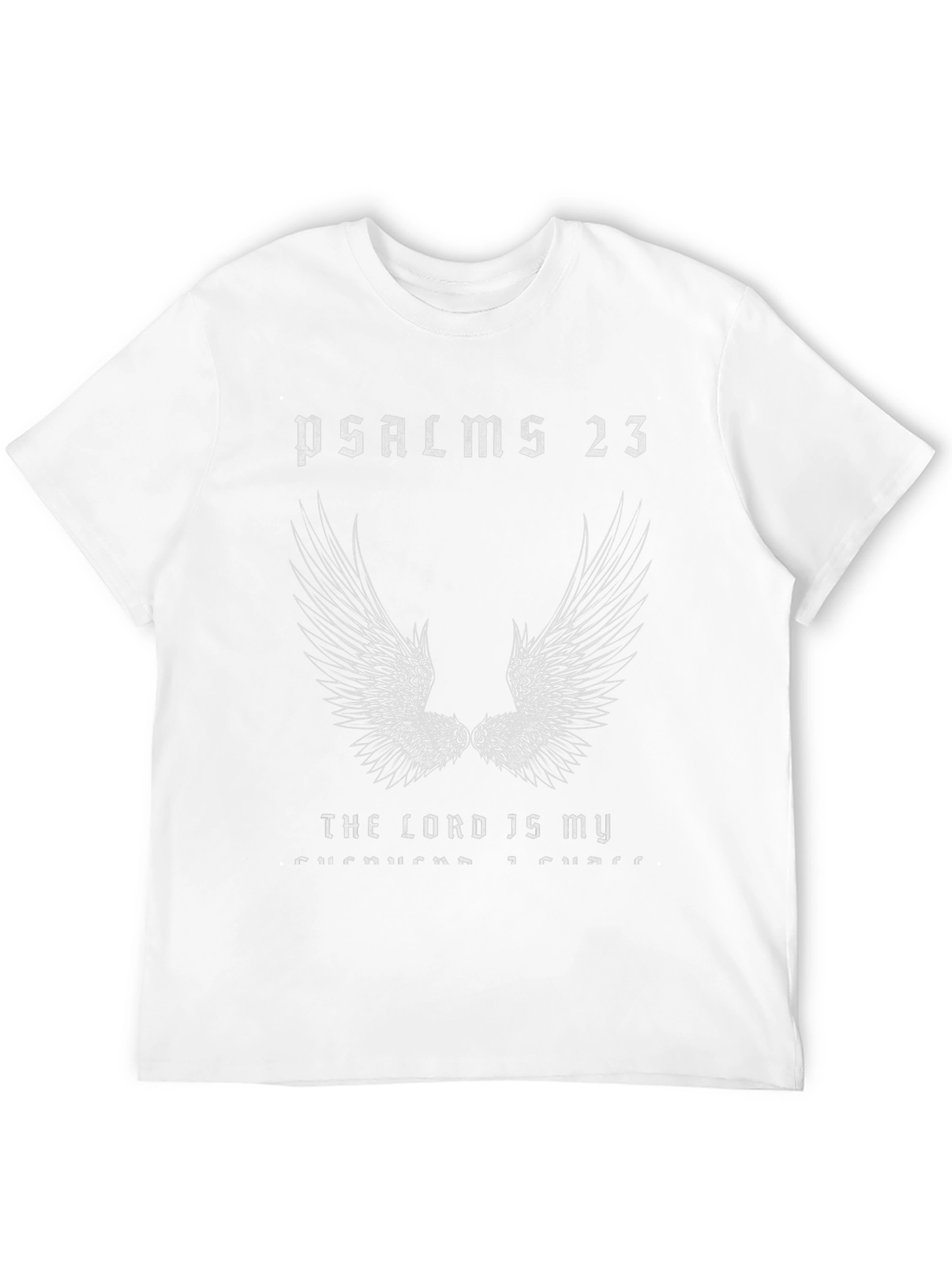 Psalms 23 Graphic T-Shirt - Christian Apparel