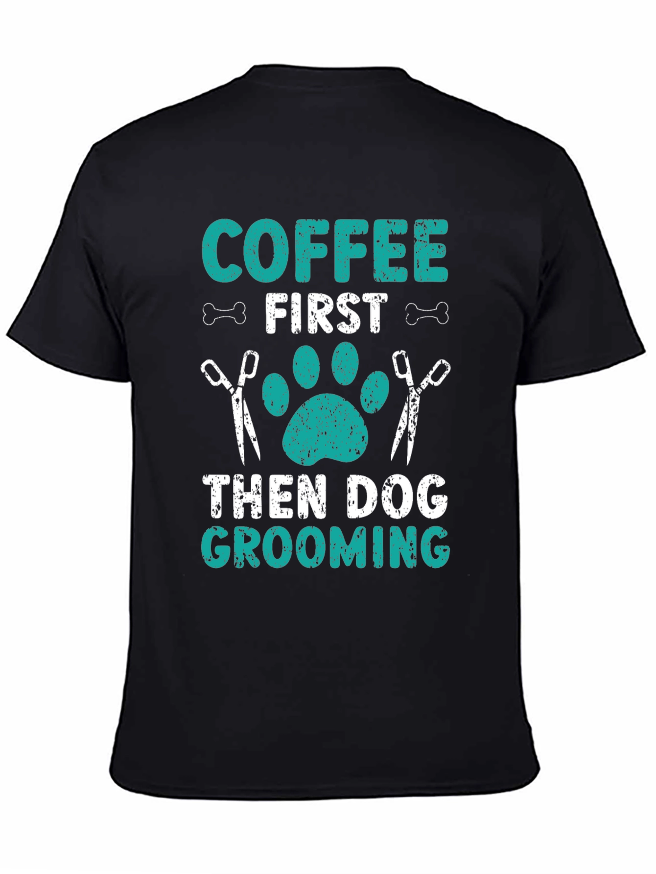 Coffee First Dog Grooming T-Shirt
