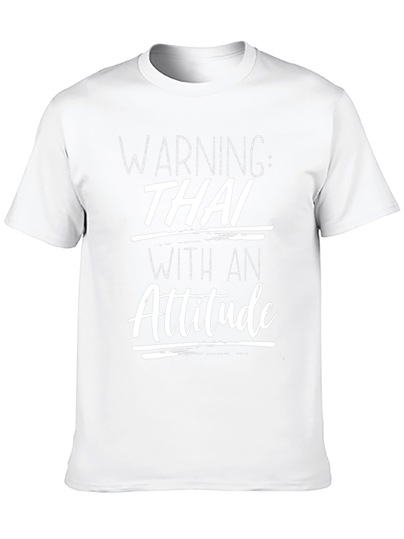 Warning: Thai With An Attitude Graphic Tee