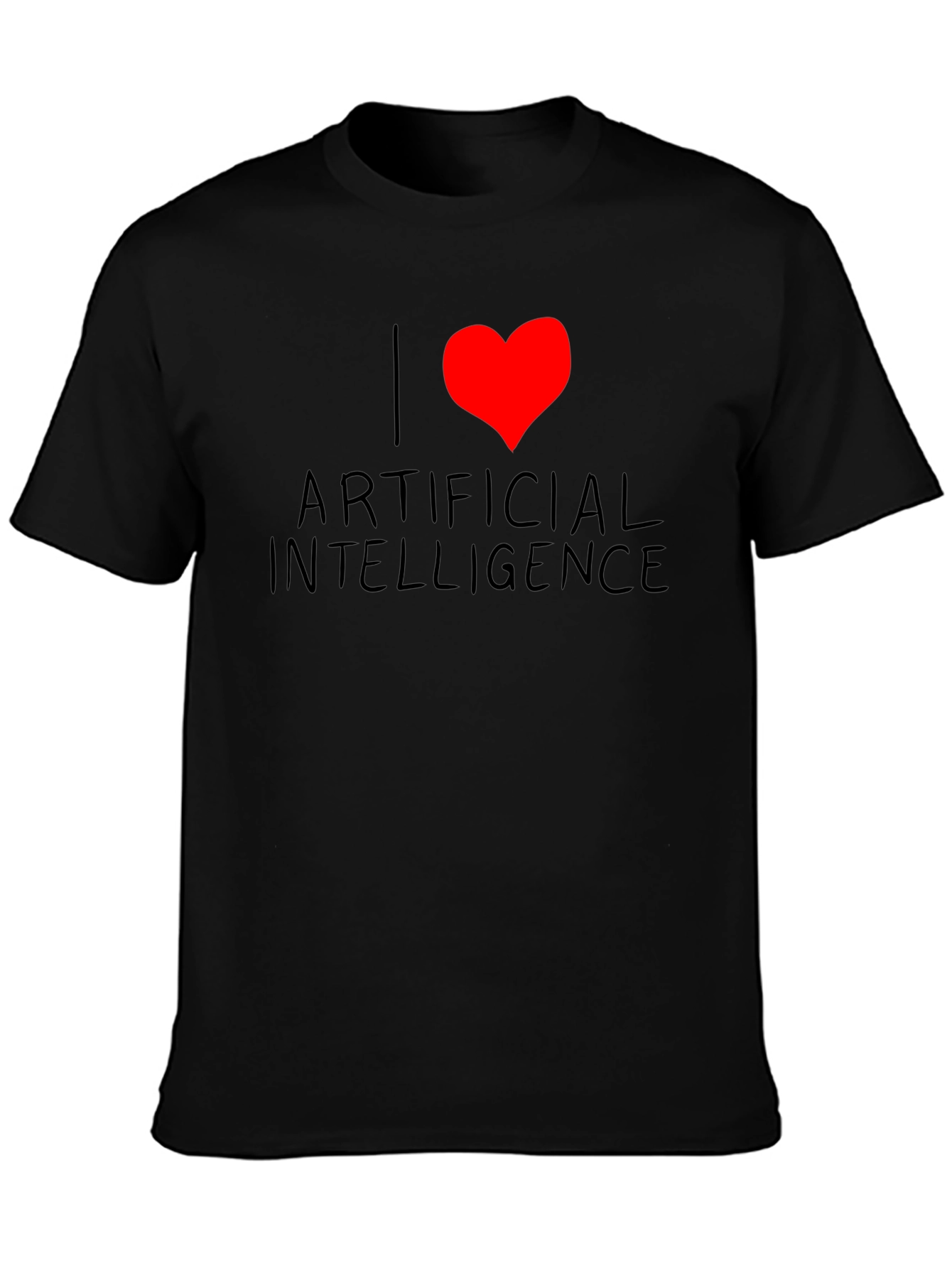 I Love AI T-Shirt - Artificial Intelligence Tee