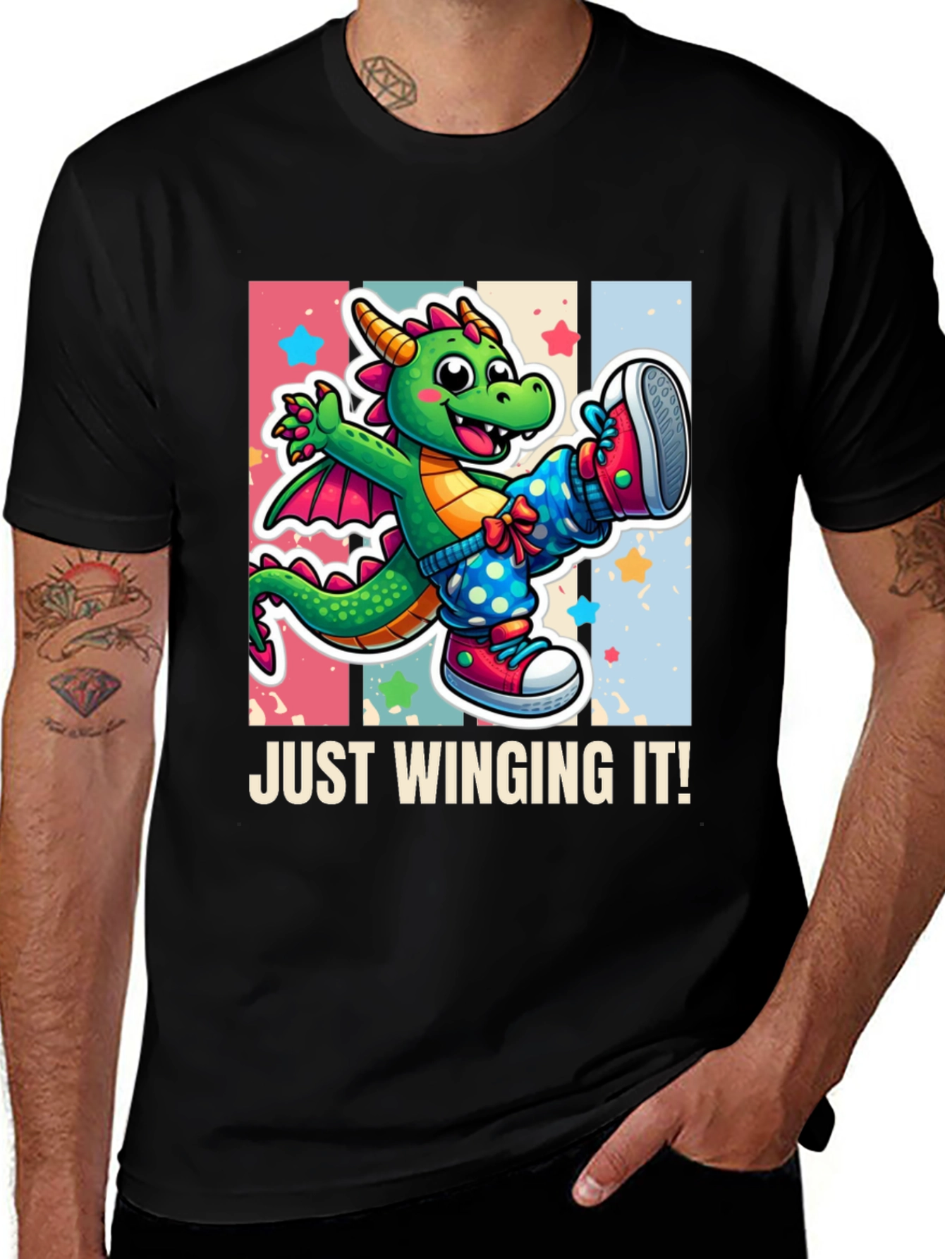 Just Winging It! Dragon T-Shirt