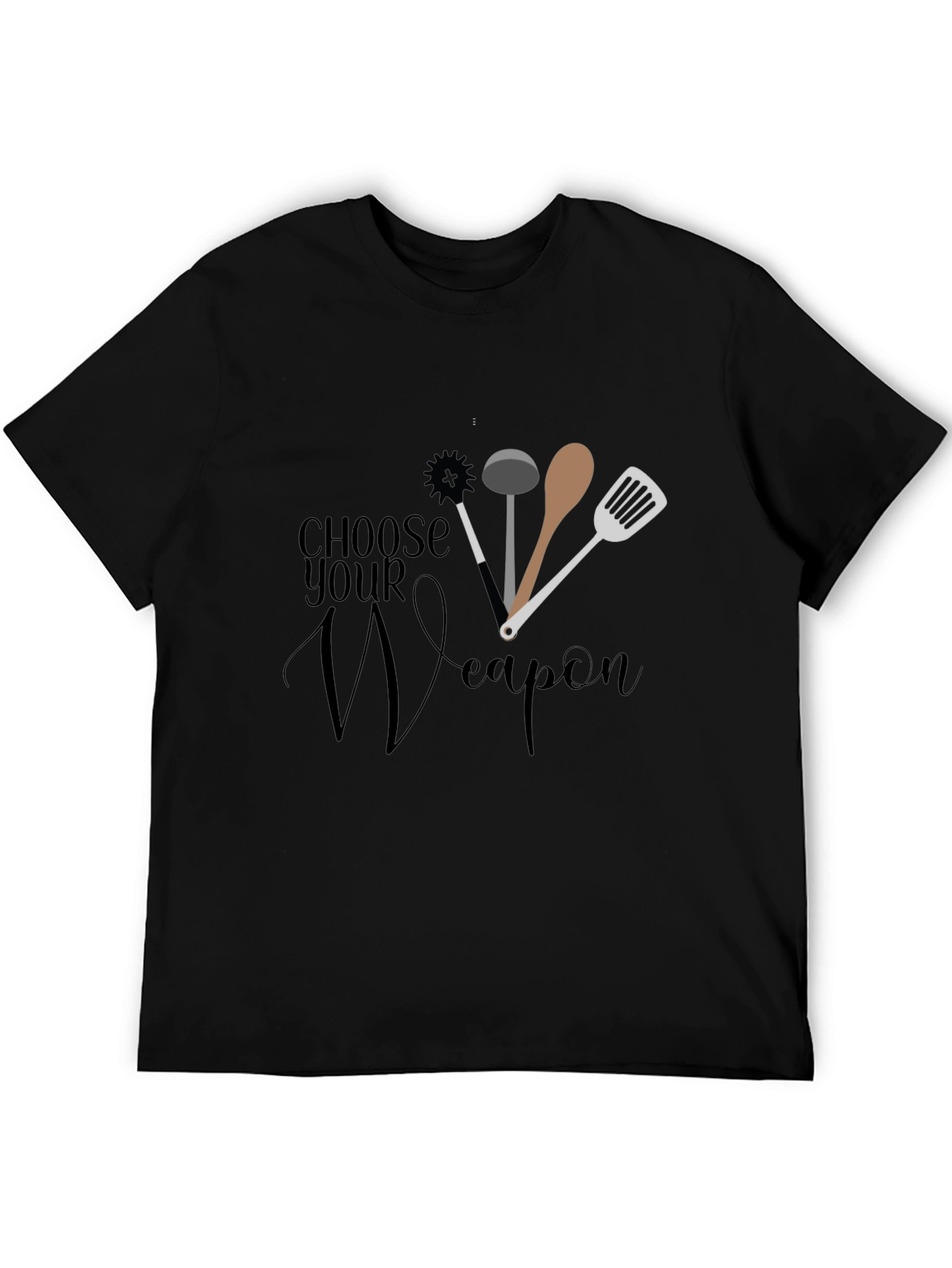 Choose Your Weapon Chef Graphic T-Shirt