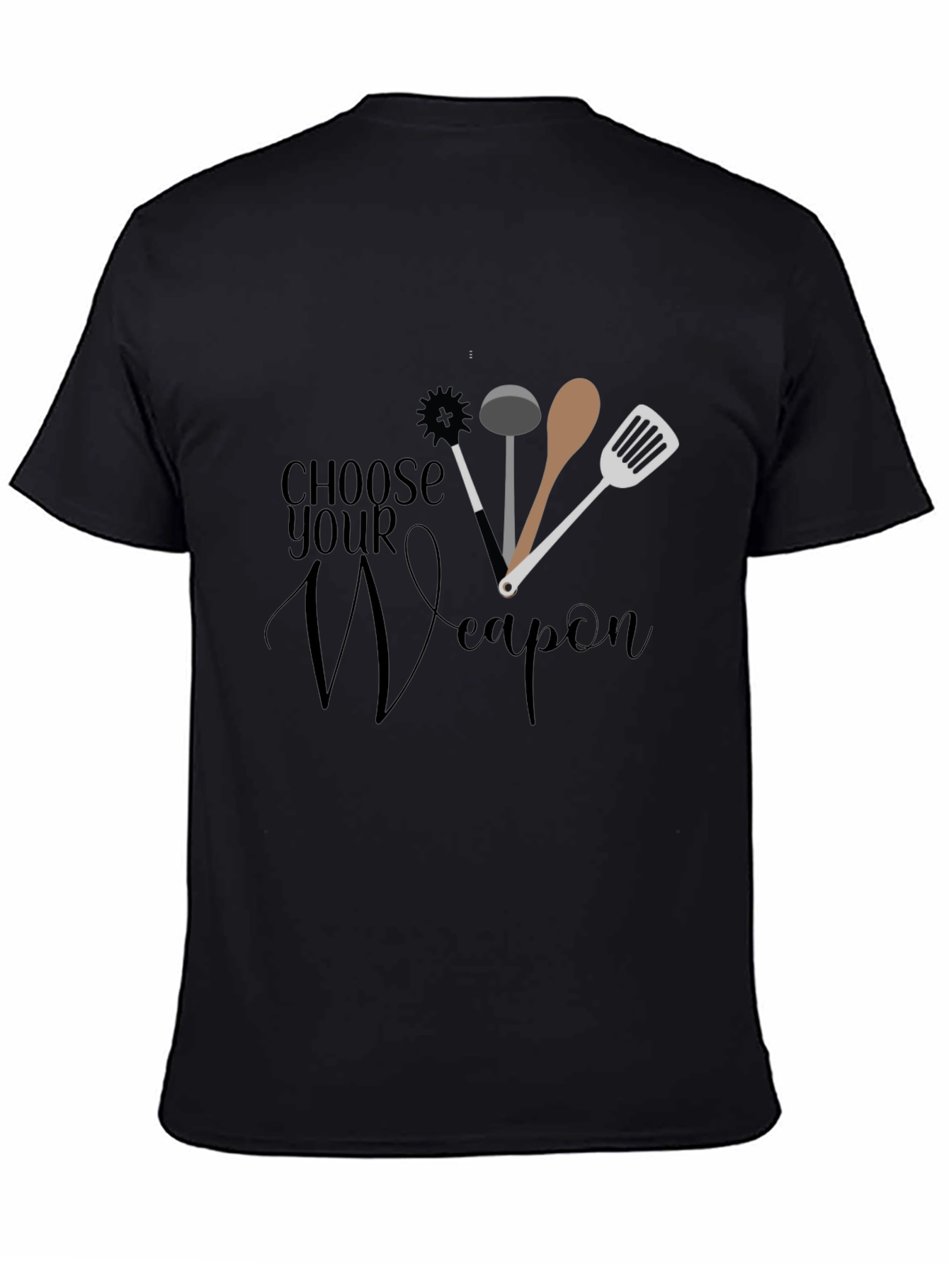 Choose Your Weapon Chef Graphic T-Shirt