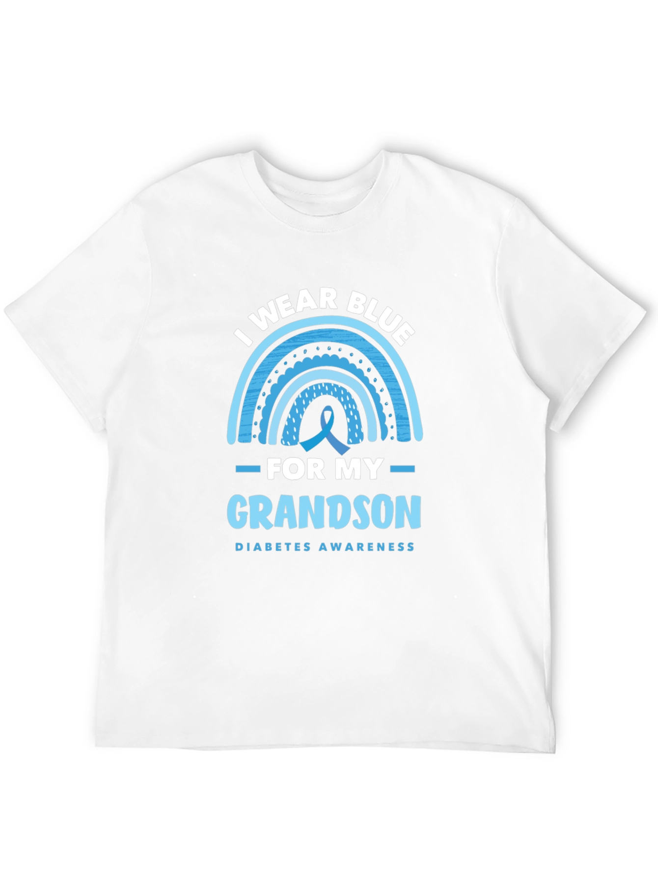 Diabetes Awareness Grandson T-Shirt
