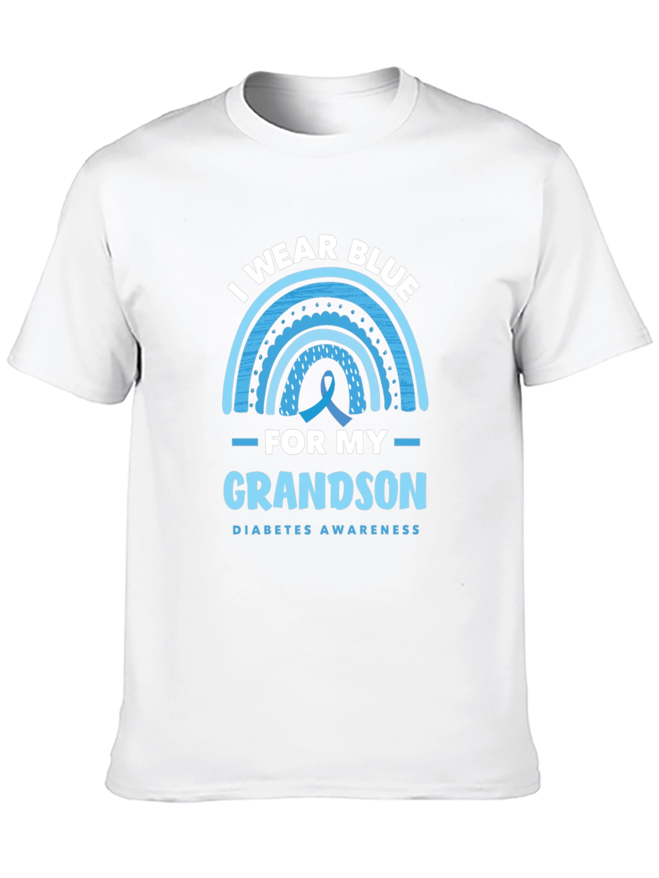 Diabetes Awareness Grandson T-Shirt