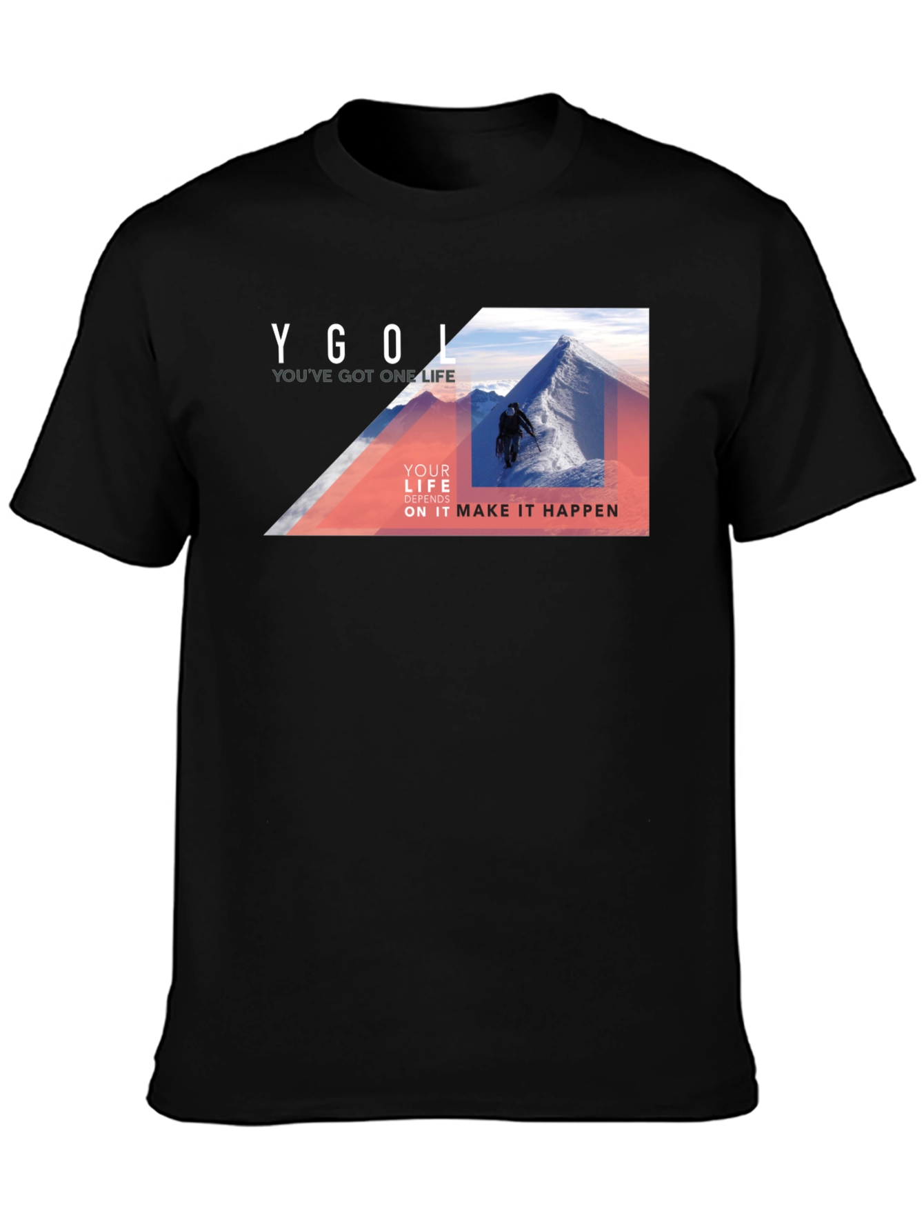YOLO Mountain Climb Graphic Tee