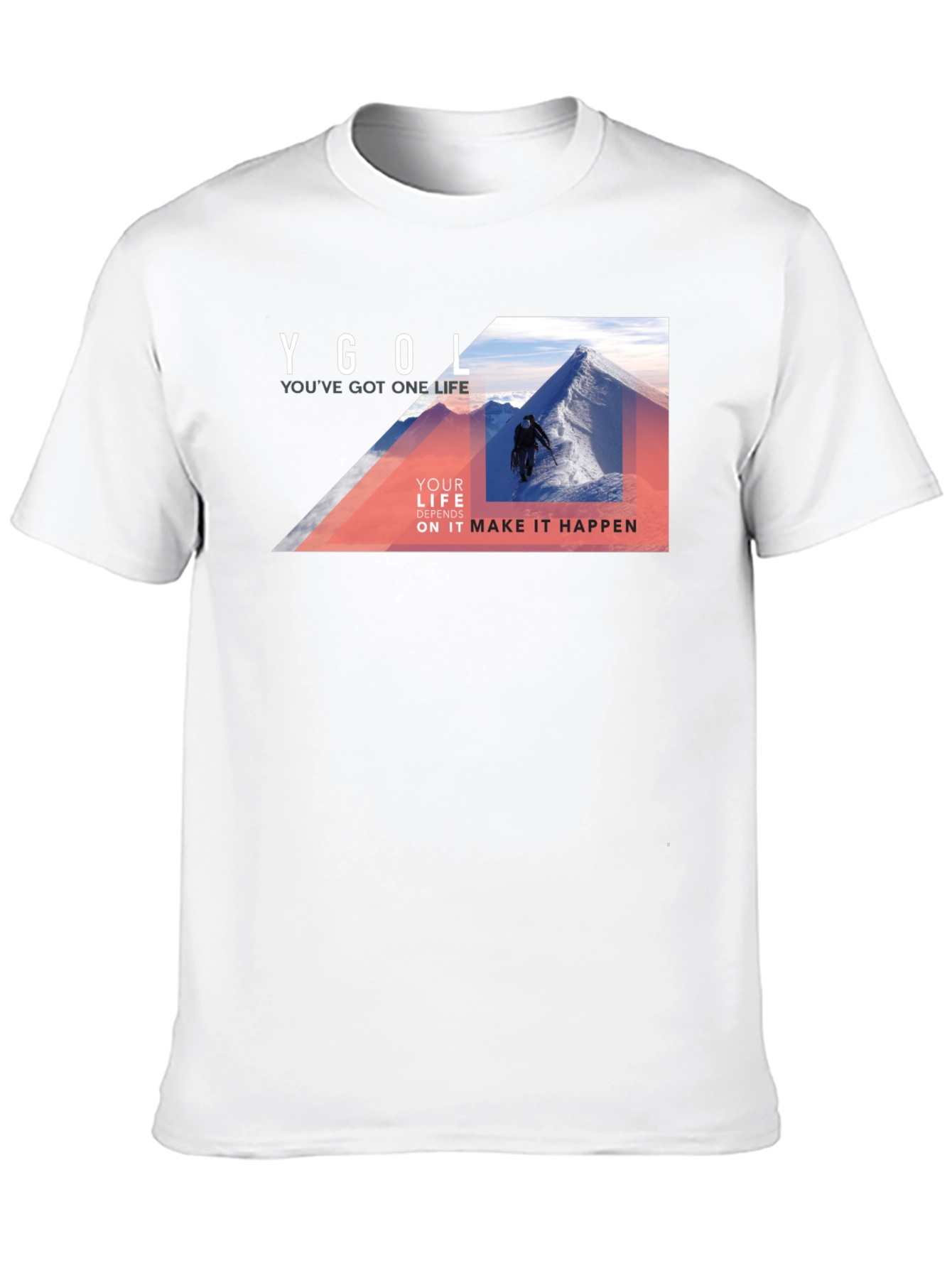 YOLO Mountain Climb Graphic Tee