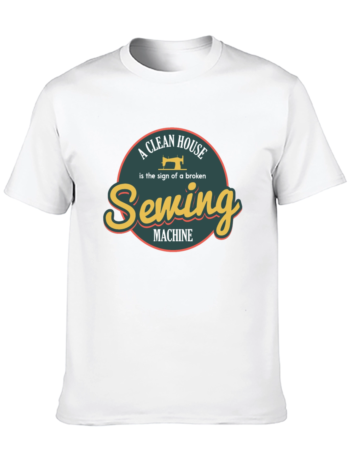 Funny Sewing Machine T-Shirt