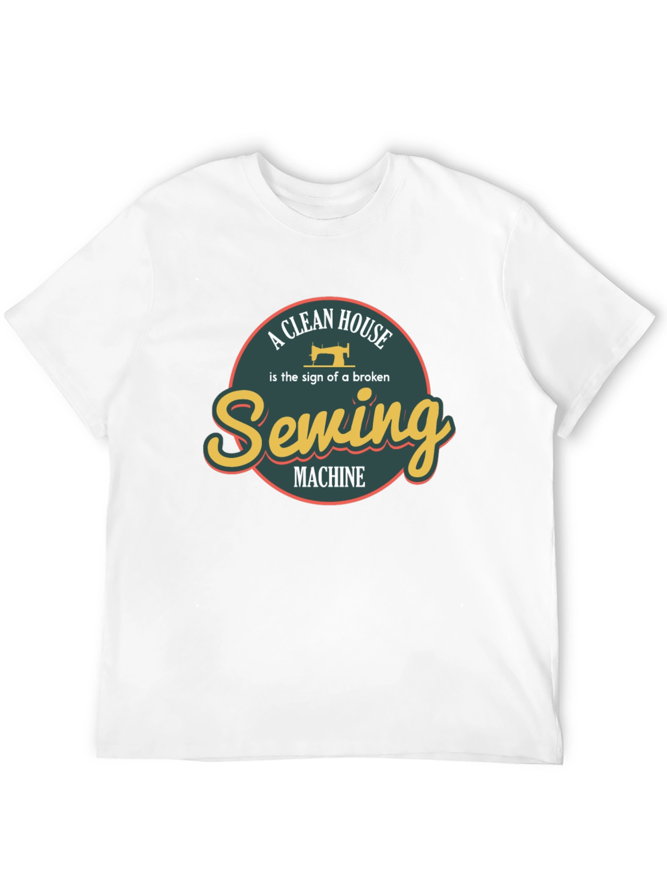 Funny Sewing Machine T-Shirt