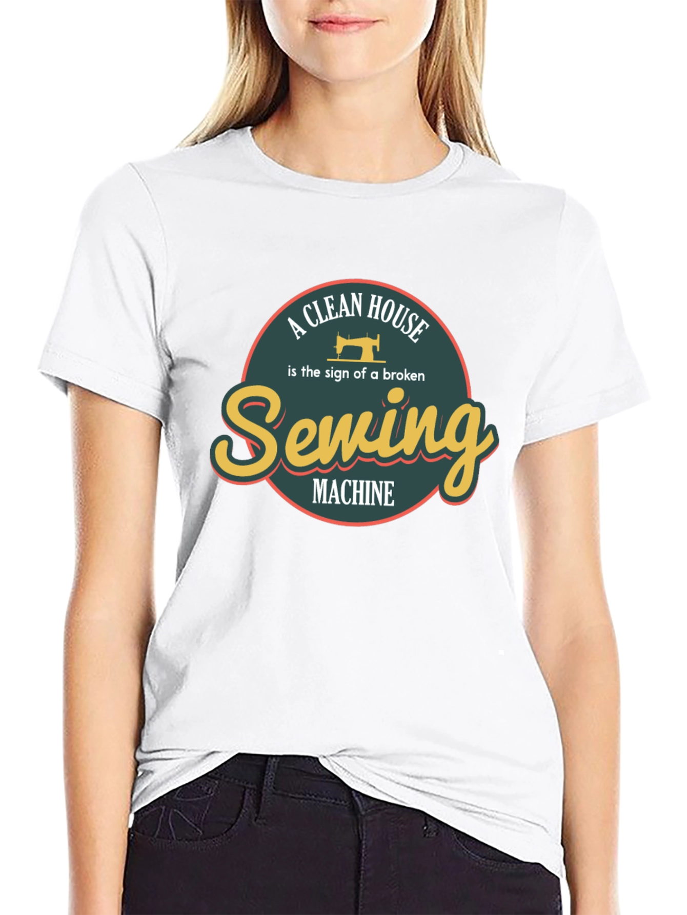 Funny Sewing Machine T-Shirt