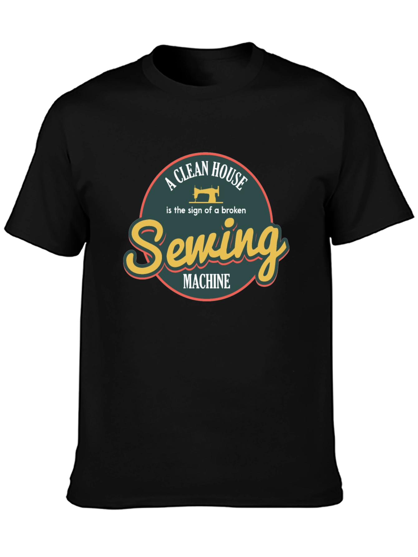 Funny Sewing Machine T-Shirt