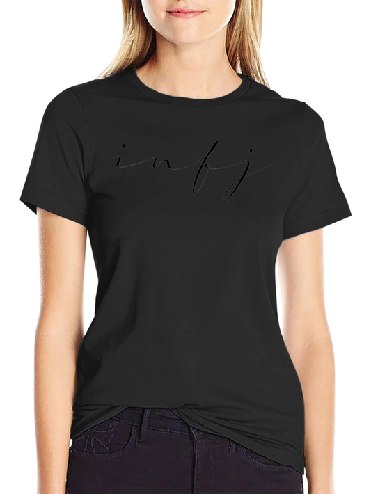 INFJ T-Shirt - Classic Black Tee
