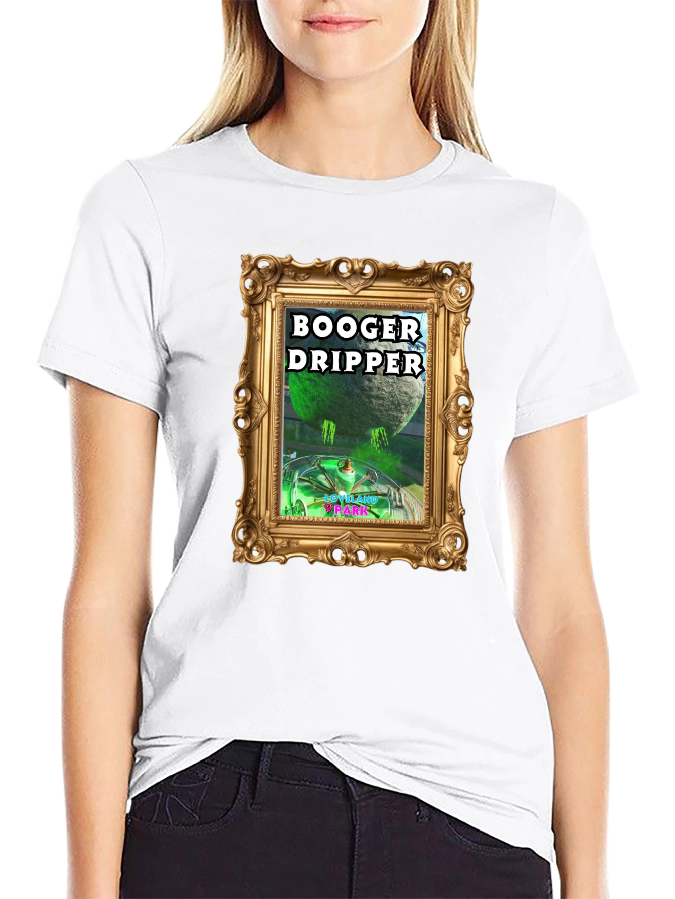 Booger Dripper Graphic T-Shirt - Unique Design
