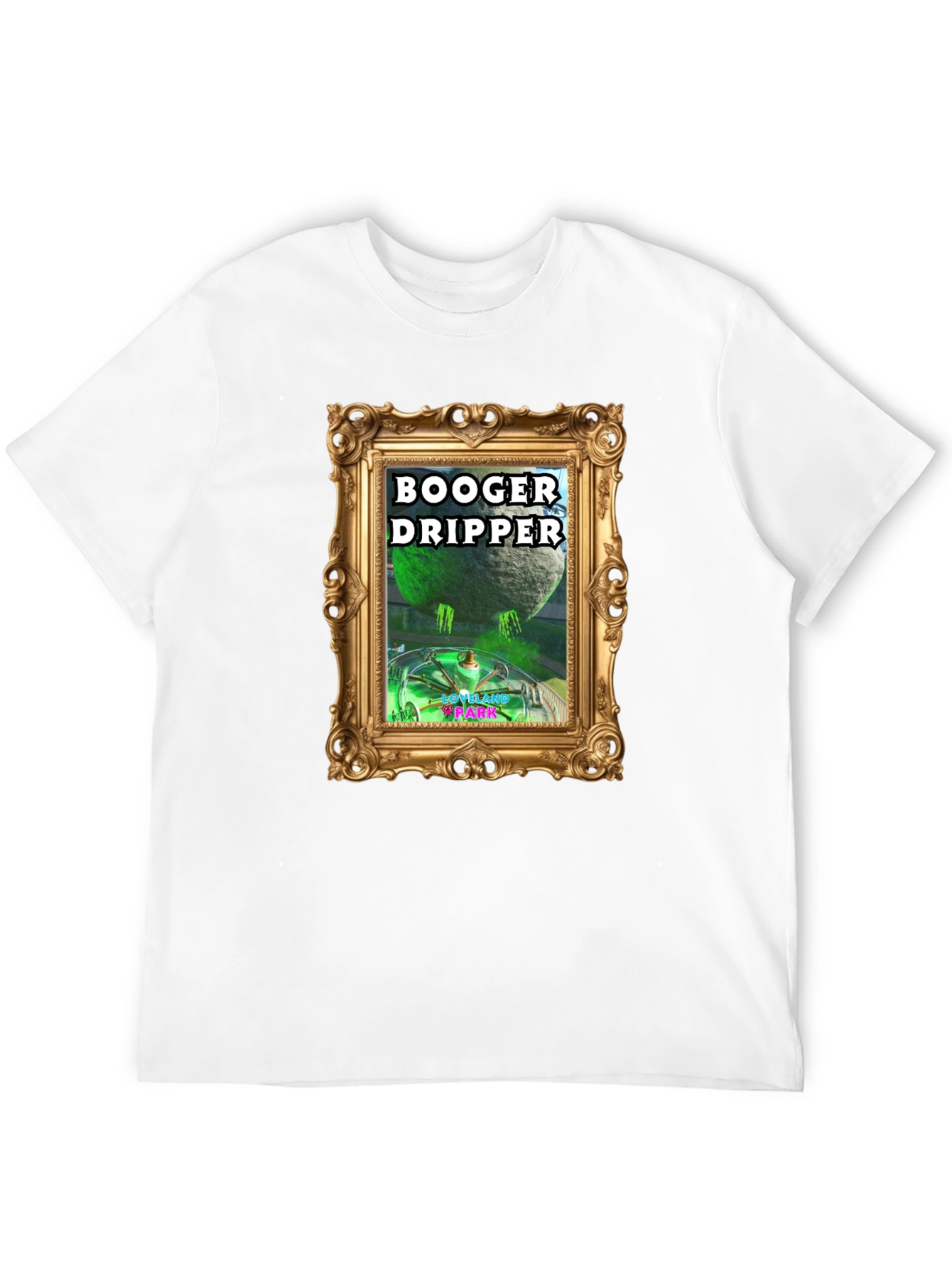 Booger Dripper Graphic T-Shirt - Unique Design